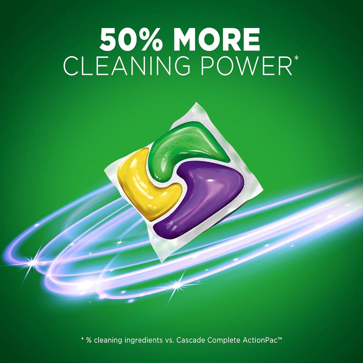 Cápsulas para Lavavajillas Cascade Platinum Plus Limón 30 Unidades