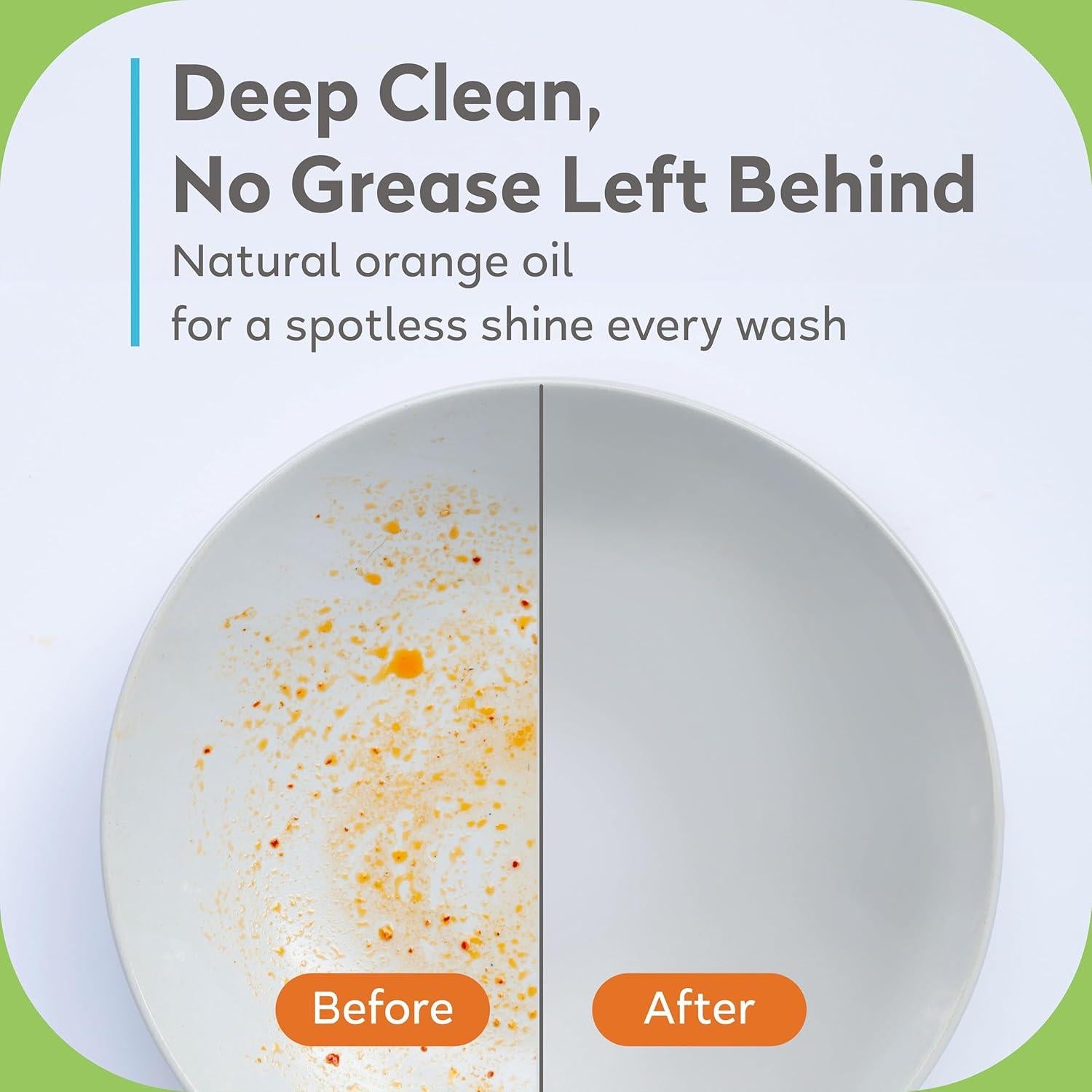 Tabletas Ecológicas para Lavavajillas YFY 56 Unidades - Aceite de Naranja