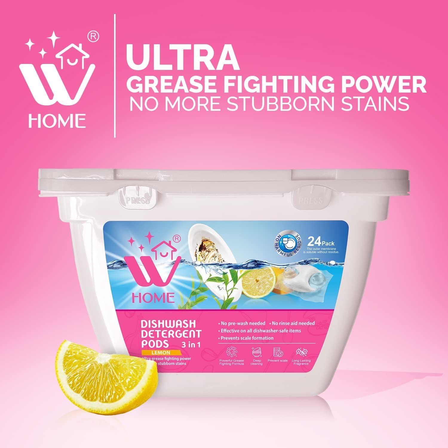 Bolsas de Lavavajillas WBM 24 Unidades con Extracto de Limón