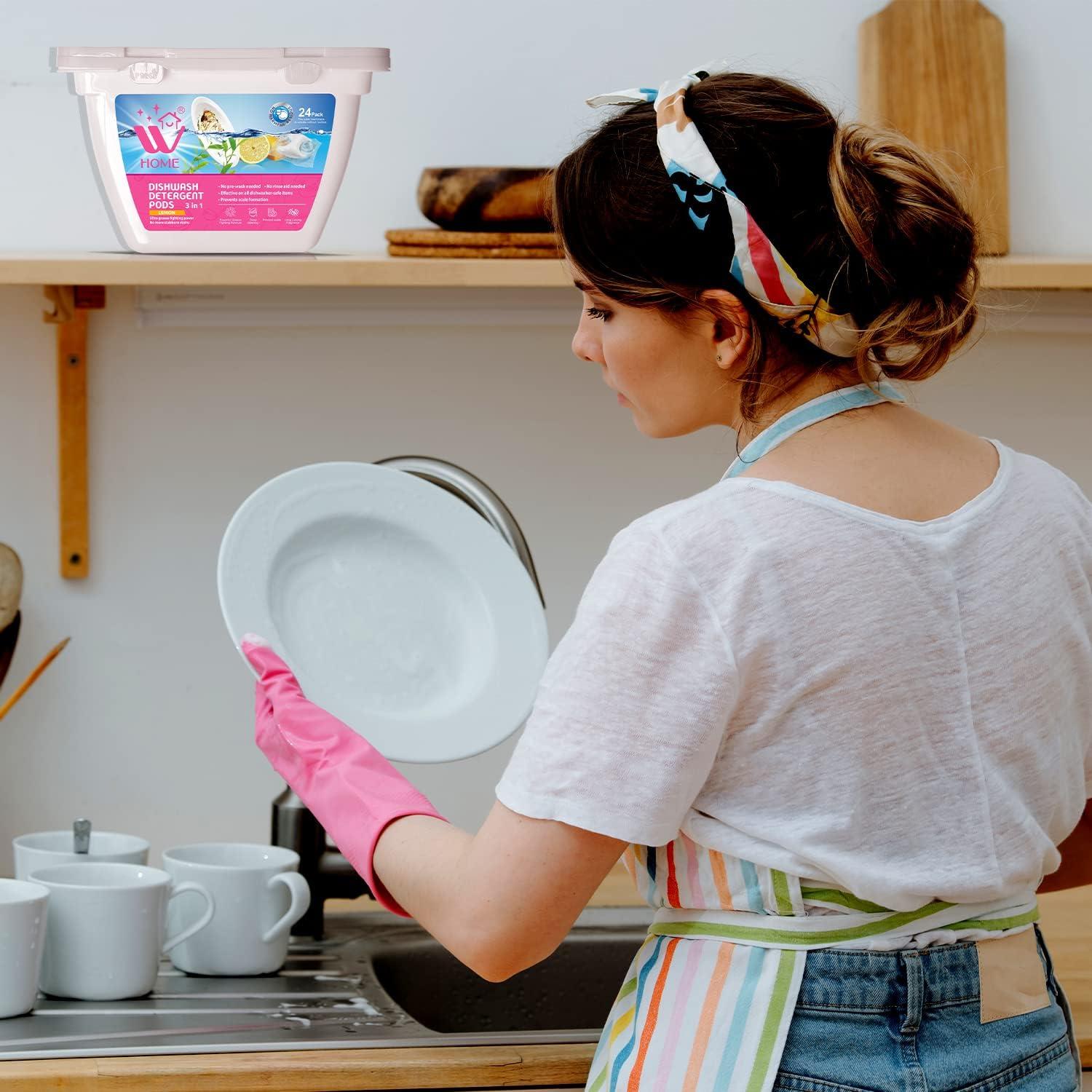 Bolsas de Lavavajillas WBM 24 Unidades con Extracto de Limón