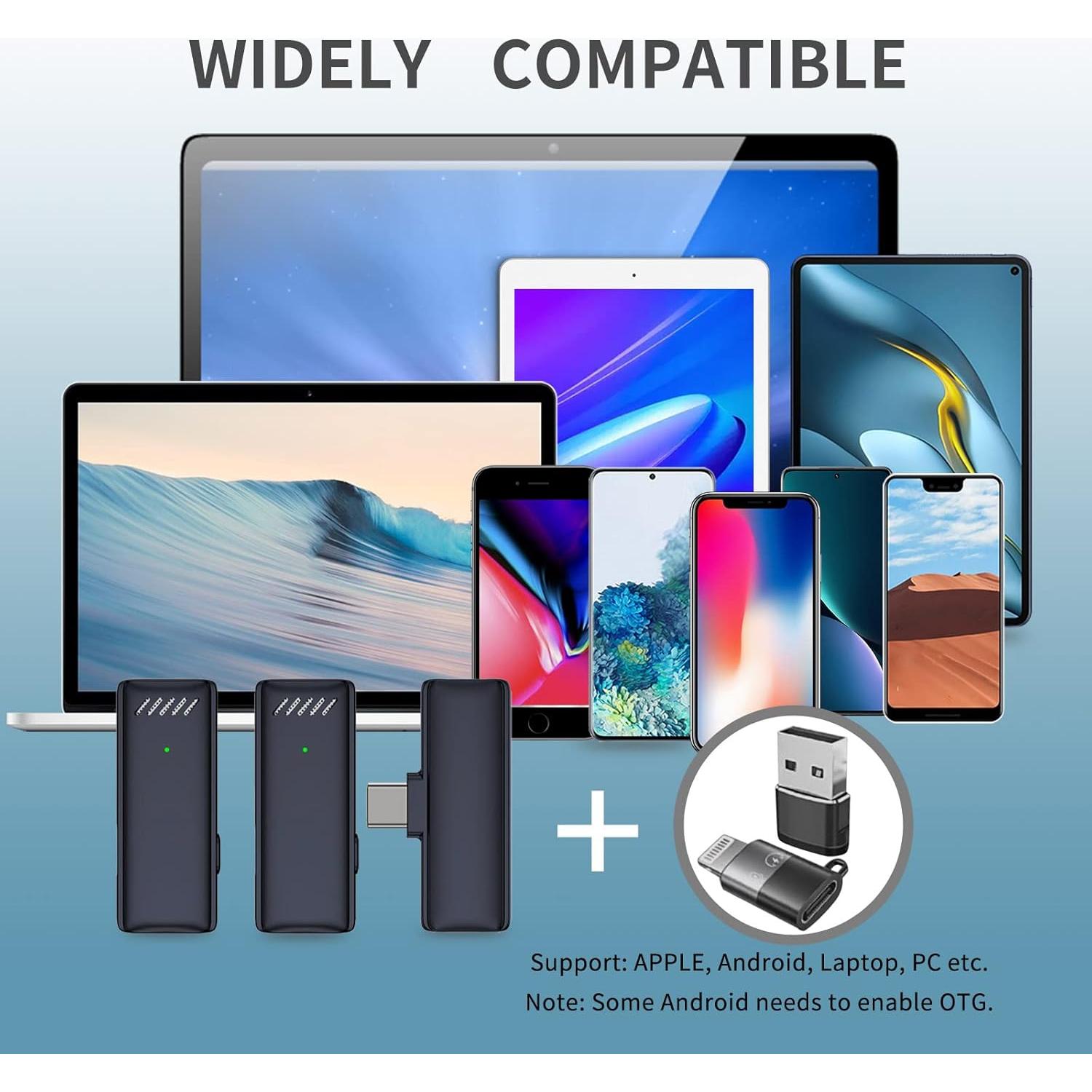 Micrófono Inalámbrico Mucrlex N9102S con Reducción de Ruido