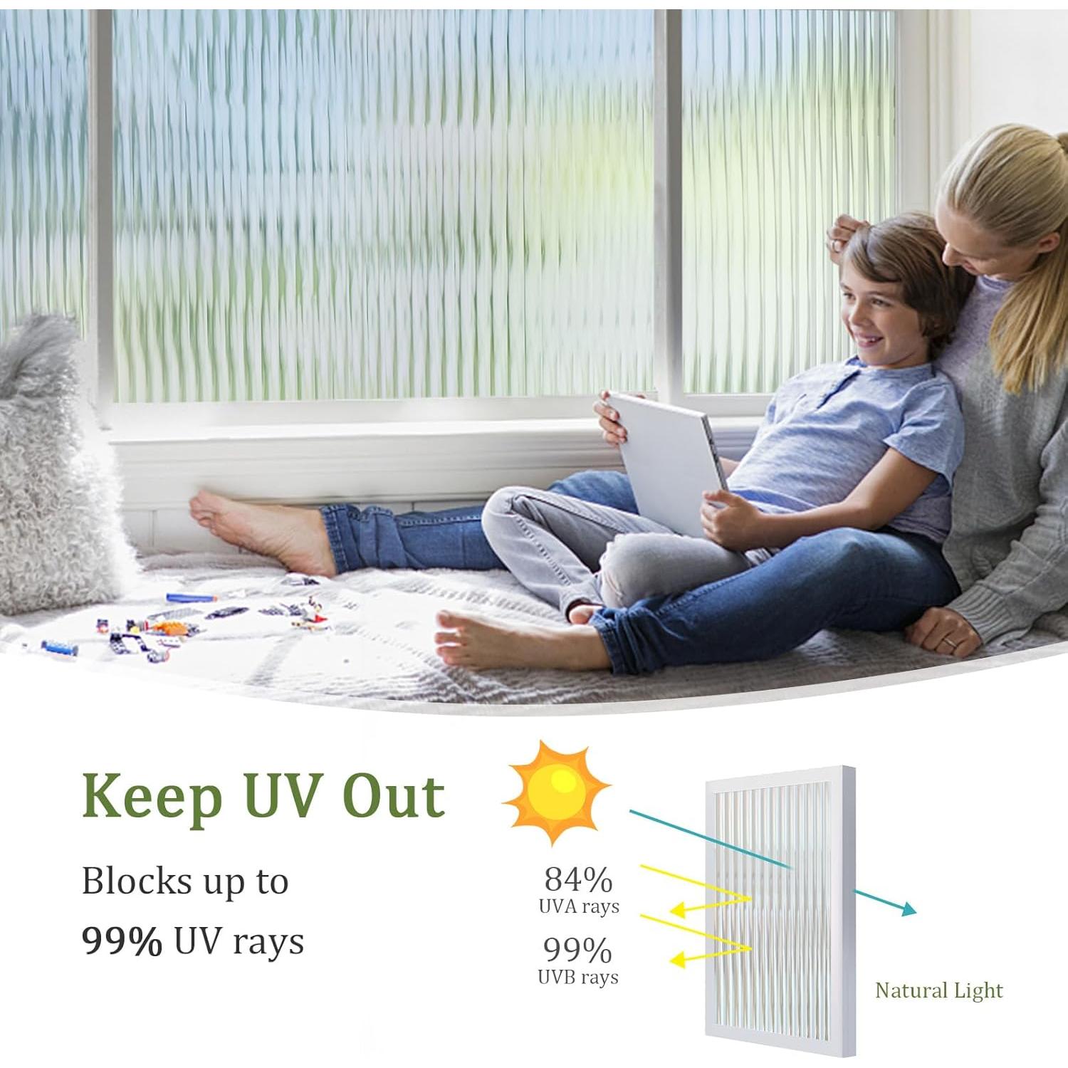 Película de Privacidad para Ventanas Beautyhero 44.5x199.5 cm