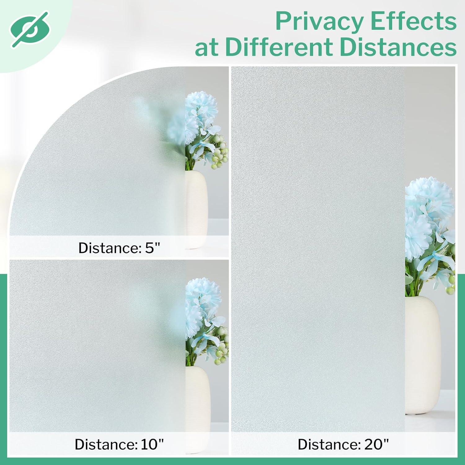 Película de Privacidad DOWELL 44.5x200cm Vinilo Esmerilado