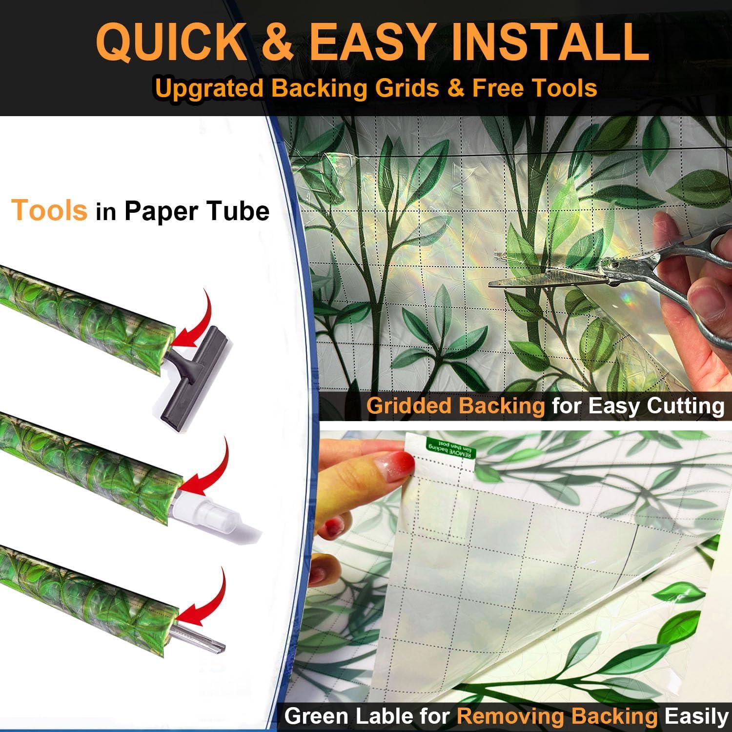 Película de Privacidad para Ventanas Savvy Choice Arcoíris 44.5x200cm