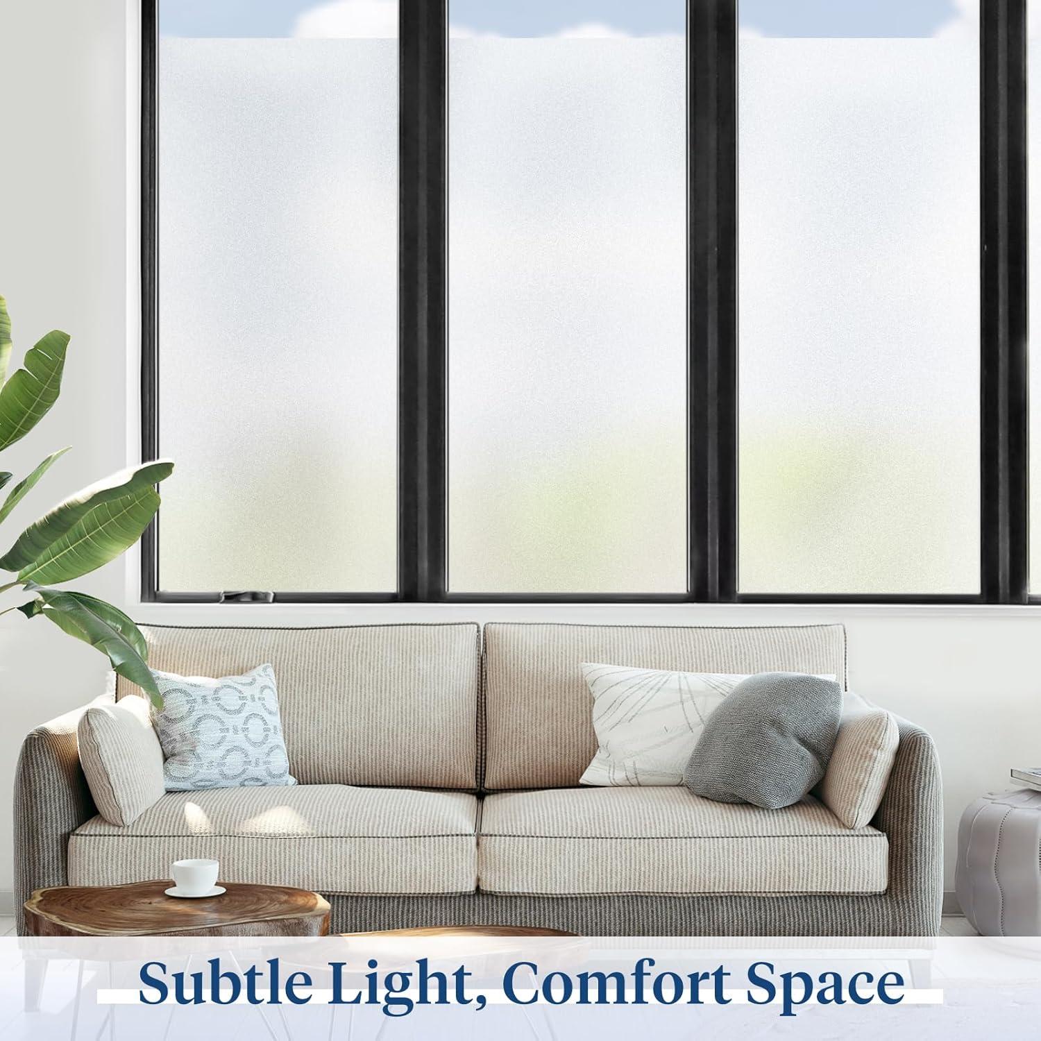 Película de Privacidad Haton 44.5x200 cm Vinilo Esmerilado