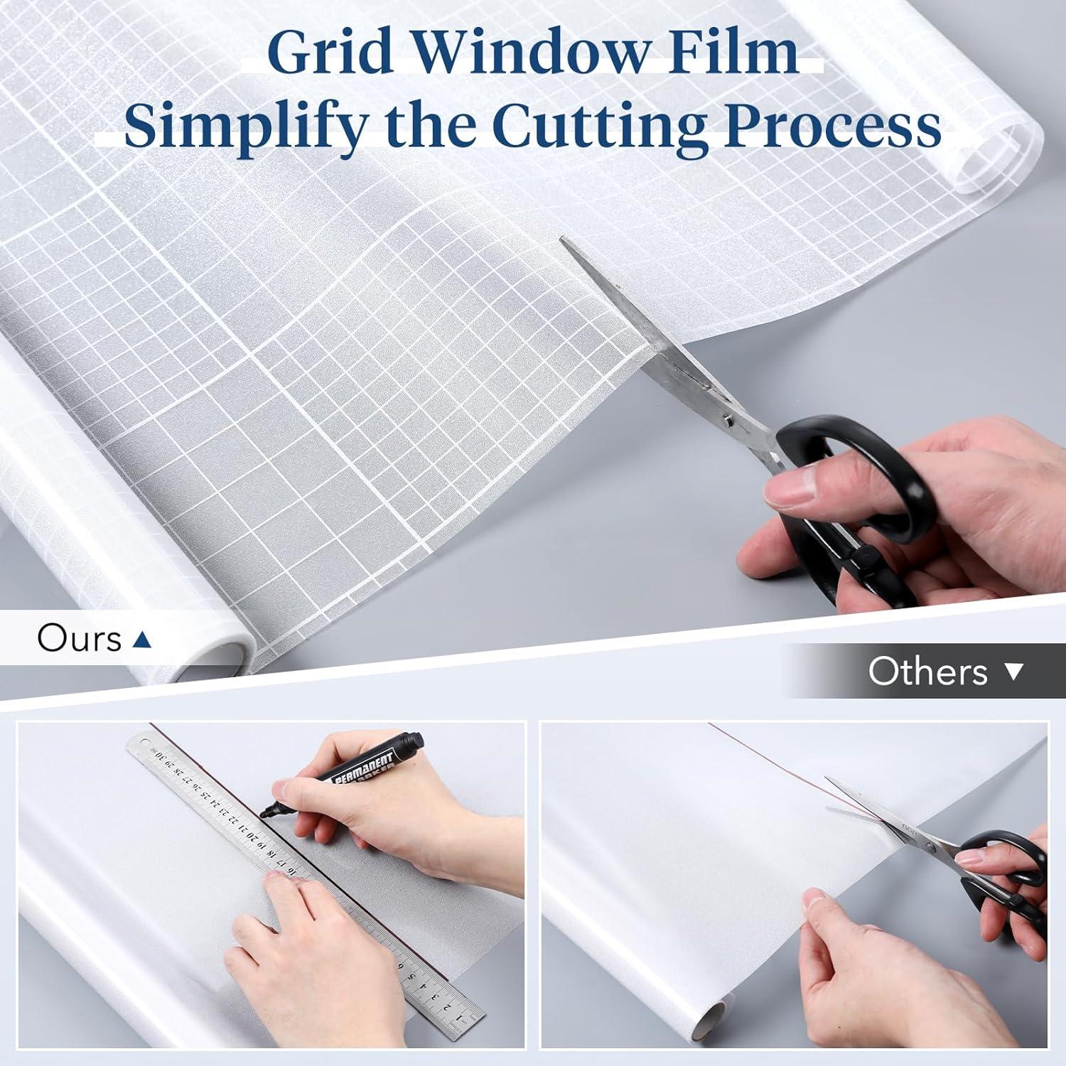 Película de Privacidad Haton 44.5x200 cm Vinilo Esmerilado