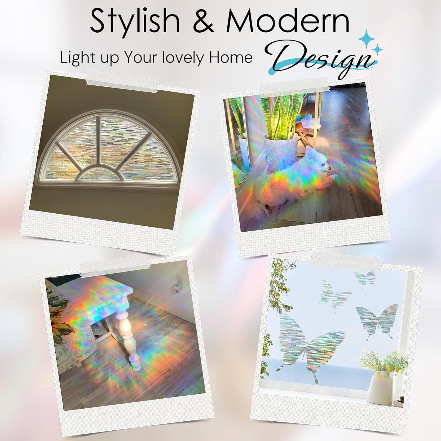 Película de Privacidad DOWELL 3D Arcoíris 44.5x200 cm