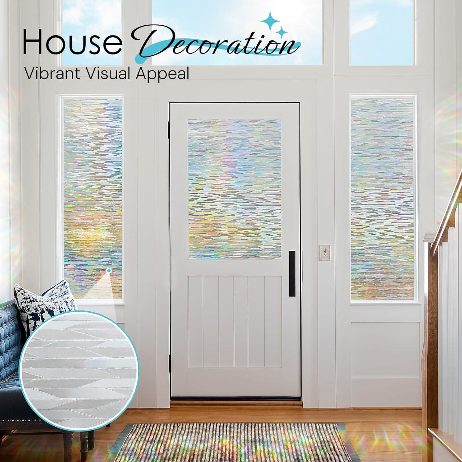 Película de Privacidad DOWELL 3D Arcoíris 44.5x200 cm