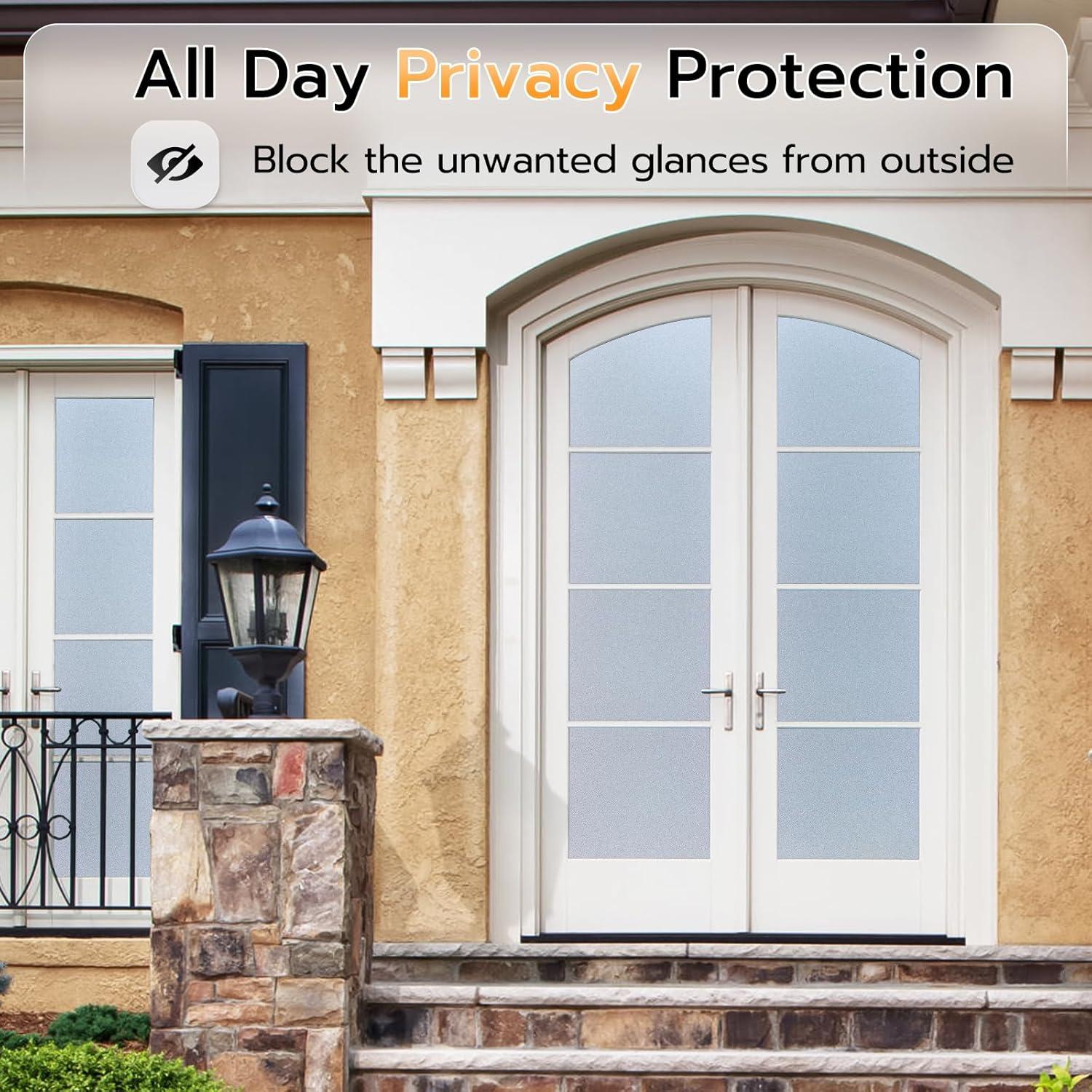 Película de Privacidad LUTE 44.5x200 cm Vinilo Esmerilado