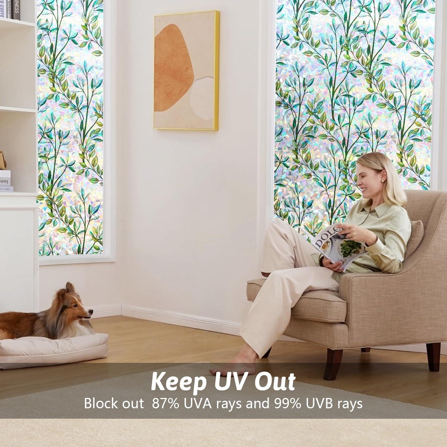 Película de Privacidad Kromapolis Arcoíris 44.5x200 cm