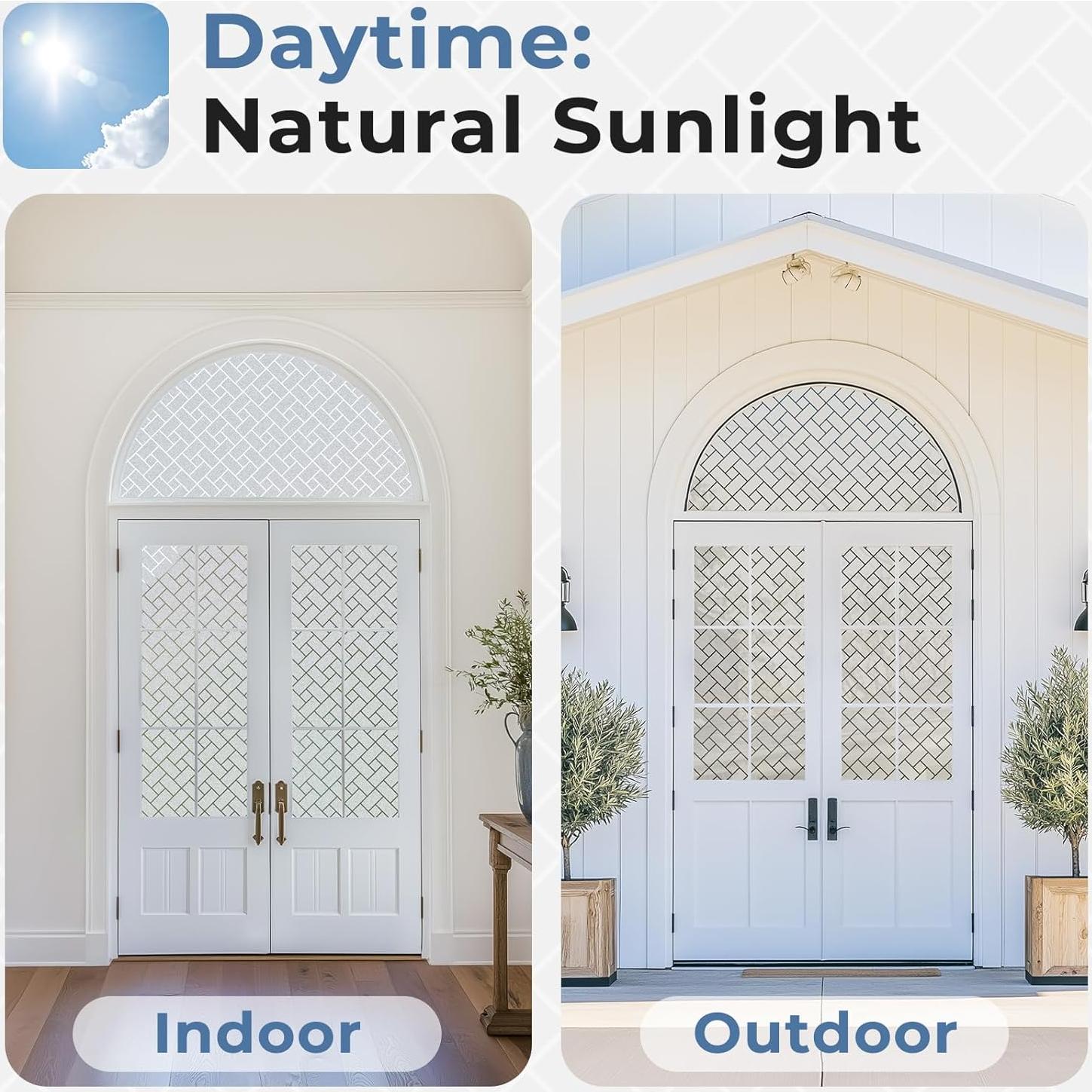 Película de Privacidad Rabbitgoo 44.5x199.8 cm Vinilo Esmerilado