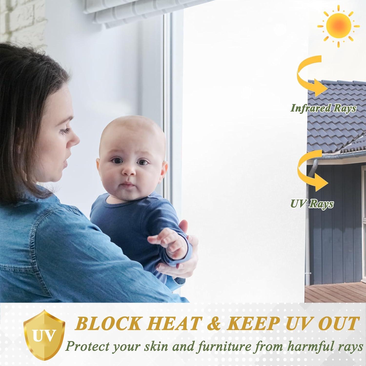 Película de Privacidad para Ventanas Antrect 44.5x199.9 cm