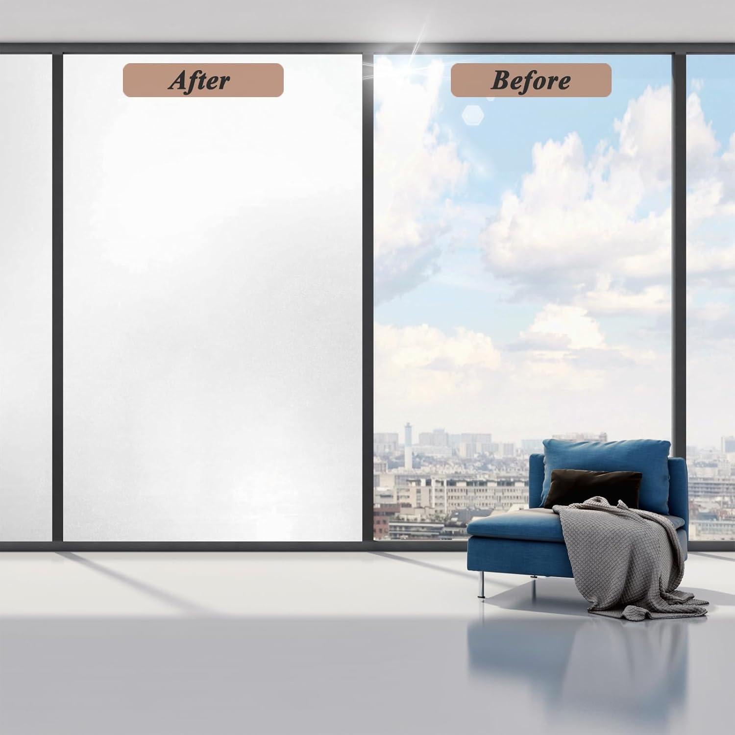 Película de Privacidad para Ventanas Antrect 44.5x199.9 cm