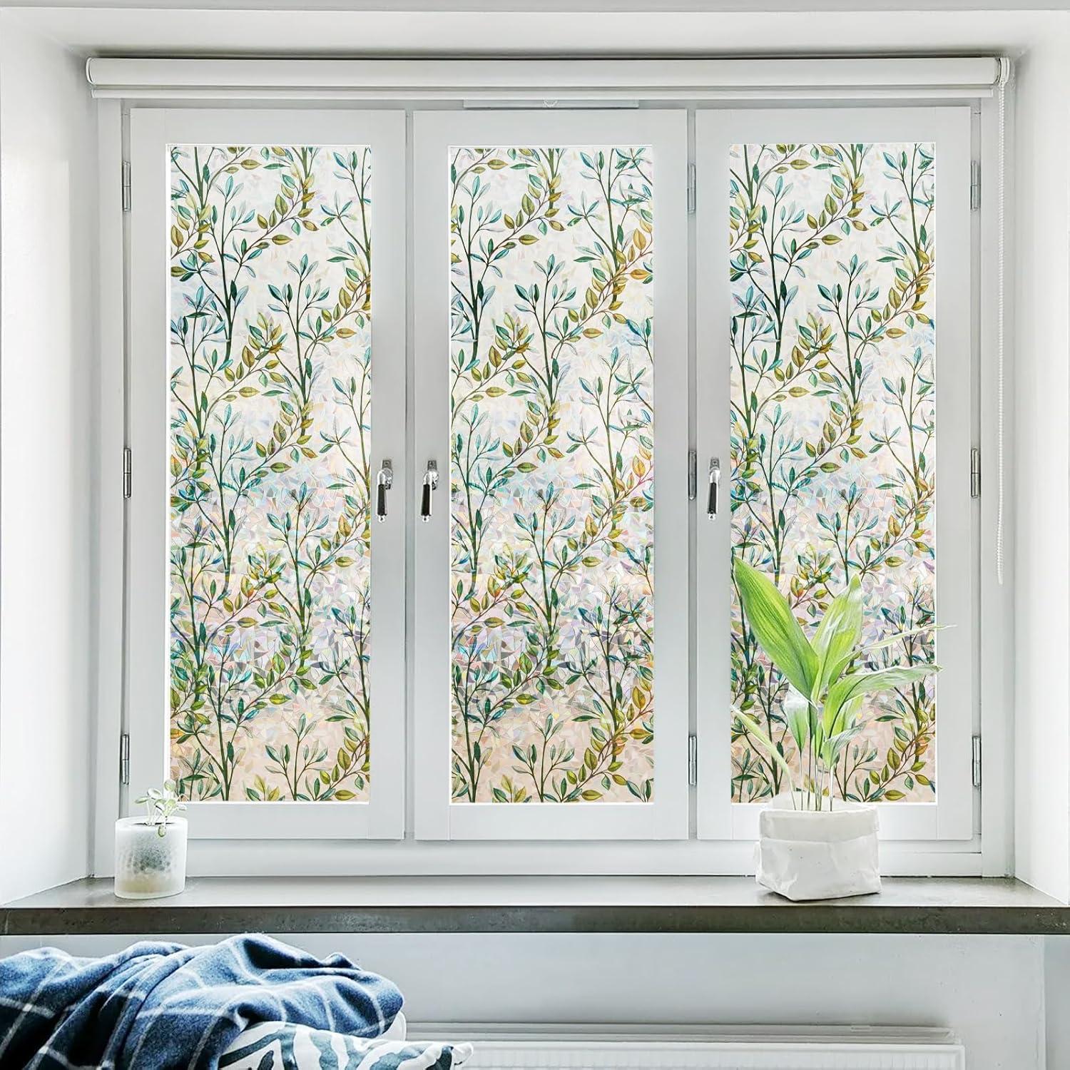 Película de Privacidad para Ventanas Donox 44.5x198 cm Anti-UV