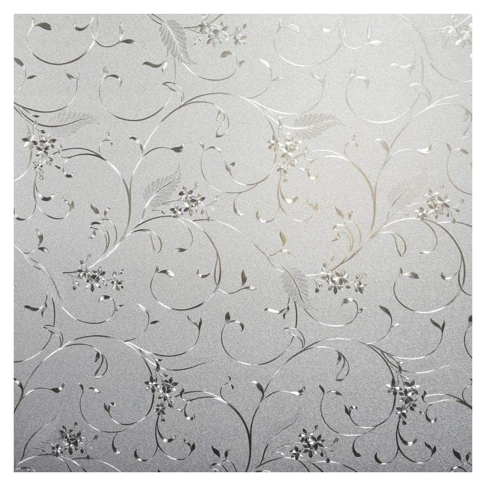 Película de Ventana Niviy 45x200 cm Sin Adhesivo Privacidad