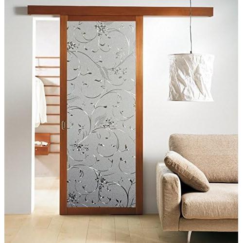 Película de Ventana Niviy 45x200 cm Sin Adhesivo Privacidad