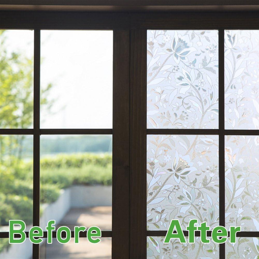 Película de Ventana 3D Niviy 45x200 cm Adhesión Estática