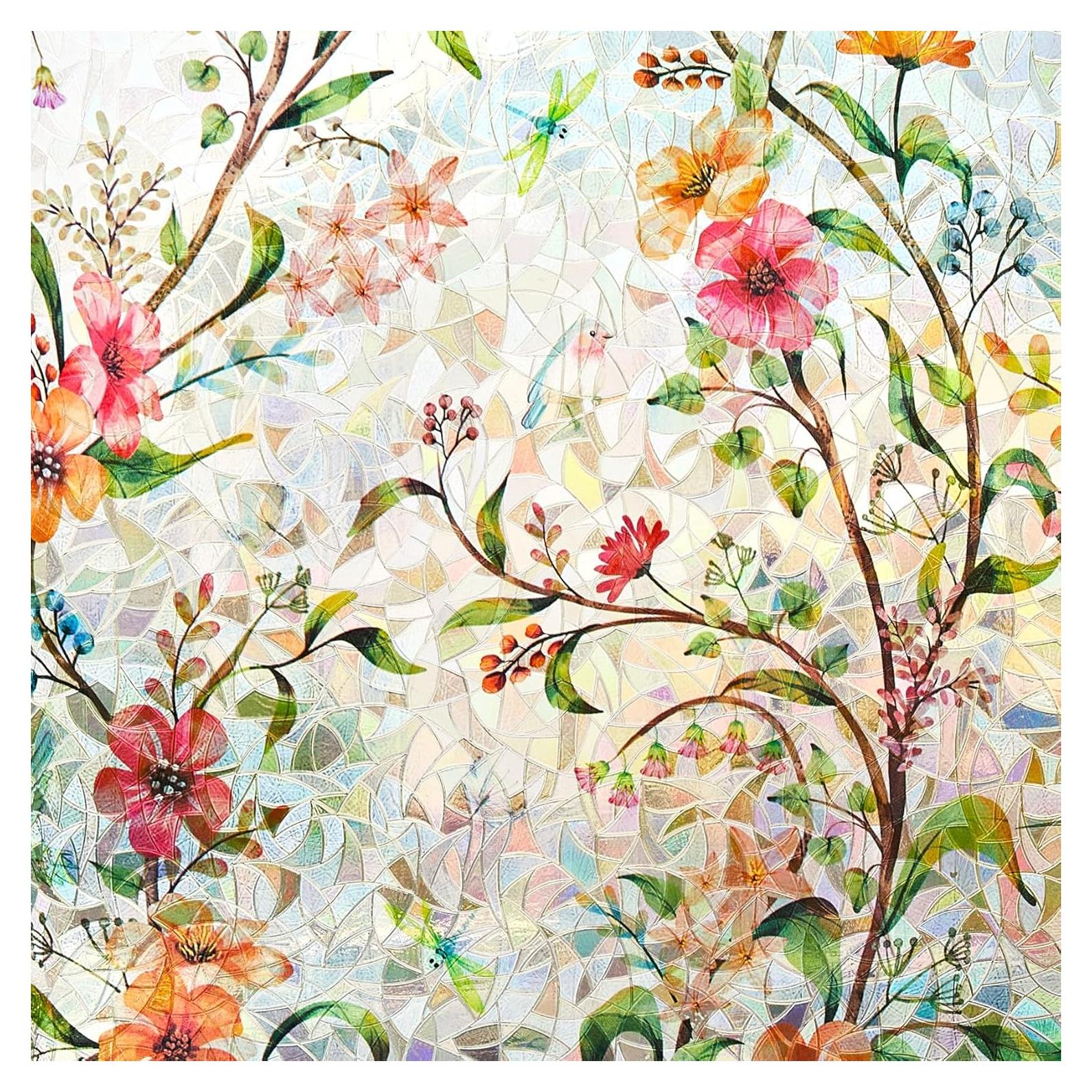 Película de Privacidad Ranzdn 44.5x199.4cm Vinilo Cosmos