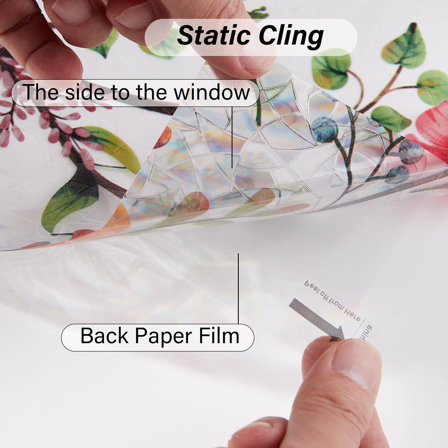 Película de Privacidad Ranzdn 44.5x199.4cm Vinilo Cosmos