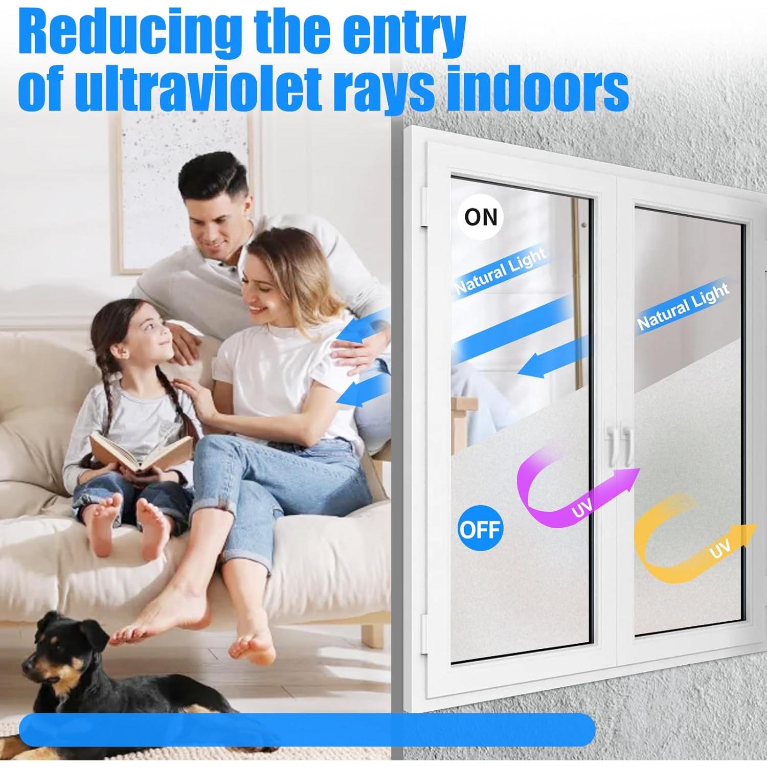 Película de Privacidad para Ventanas Pickhonk 44.5x200 cm