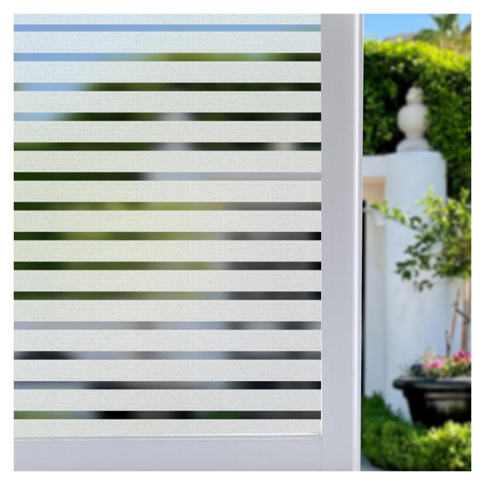 Película para Ventanas Niviy 0.90 m² Rayas Anchas UV