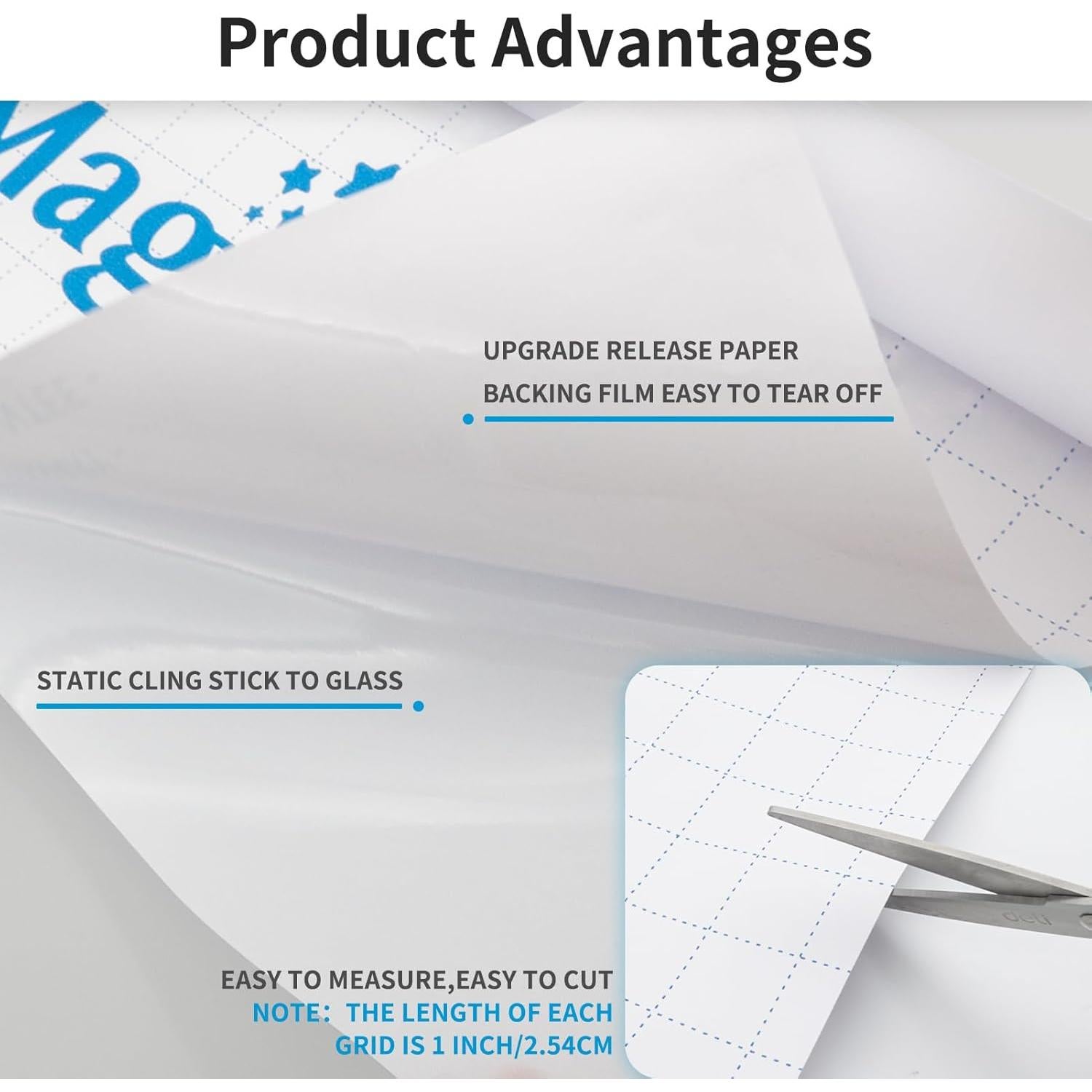 Película de Privacidad Esmerilada MAGIDEKOR 44.5 cm x 2 m