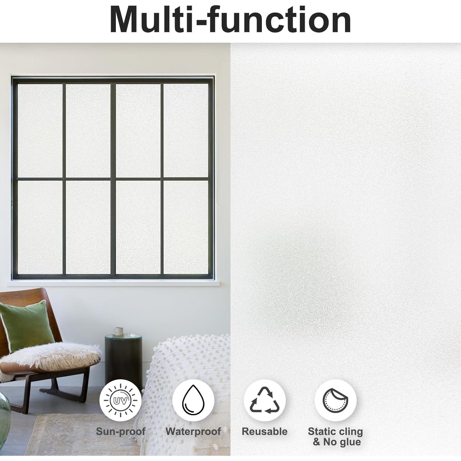 Película de Privacidad Esmerilada MAGIDEKOR 44.5 cm x 2 m