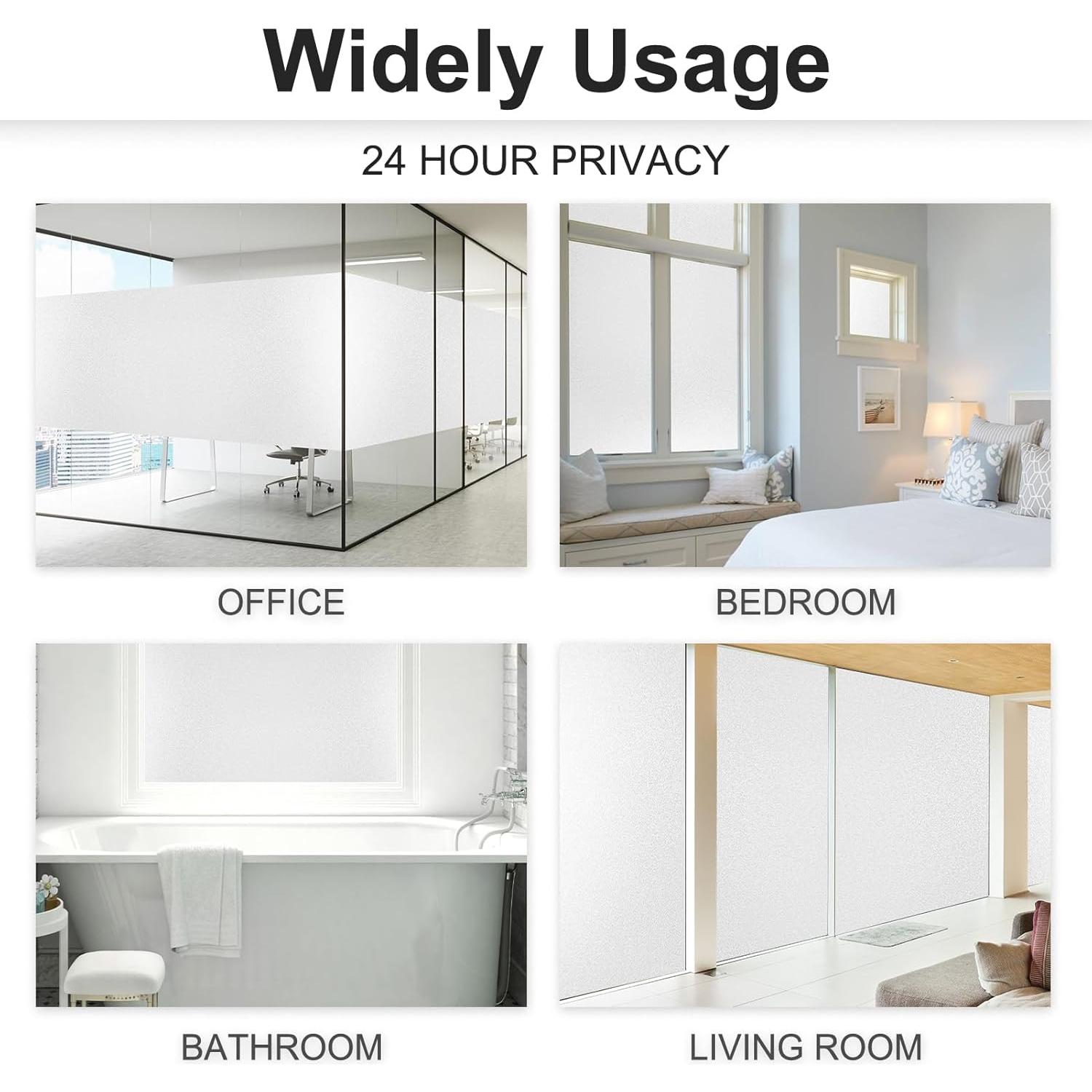 Película de Privacidad Esmerilada MAGIDEKOR 44.5 cm x 2 m