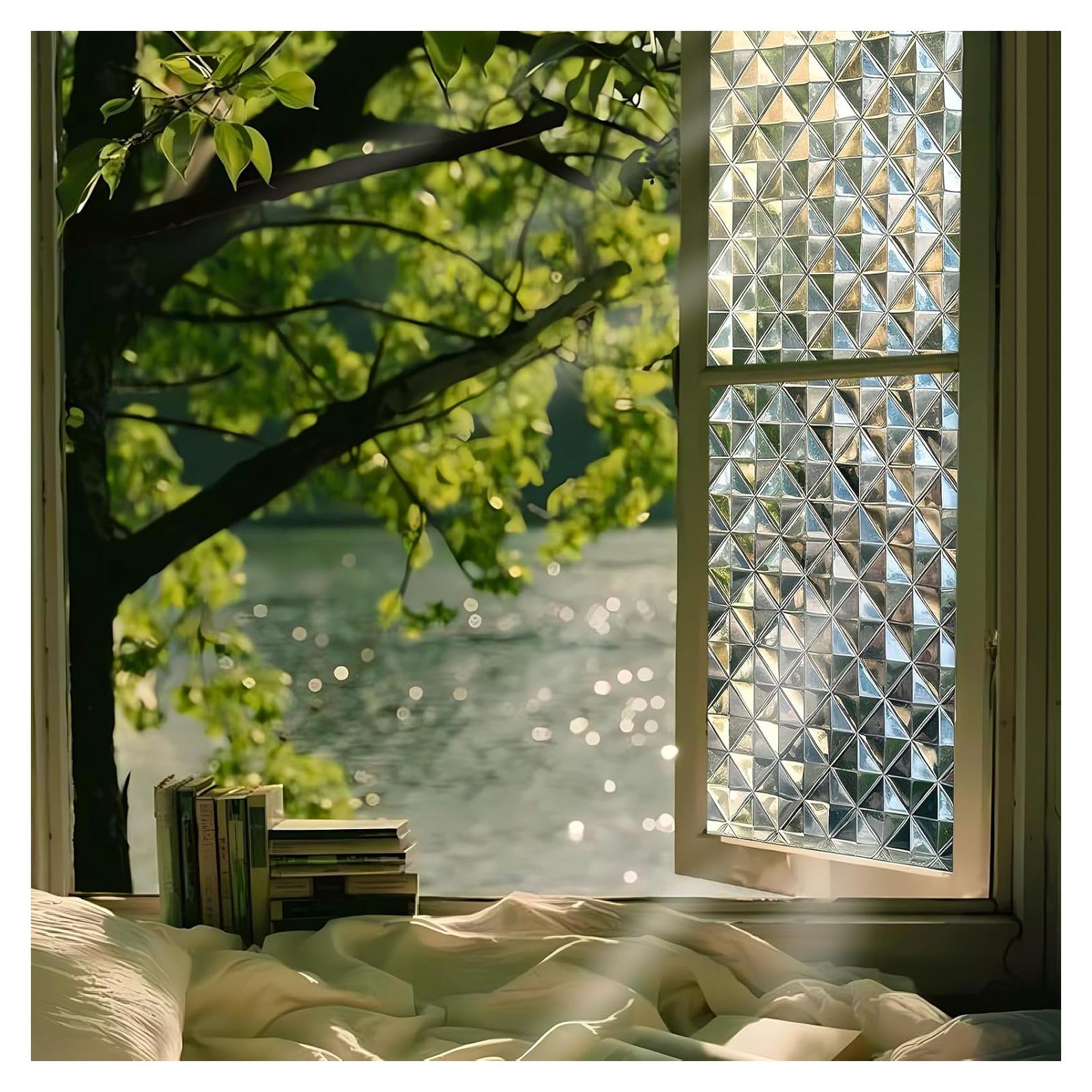 Película de Privacidad para Ventanas Qualsen 44.3x200cm PVC