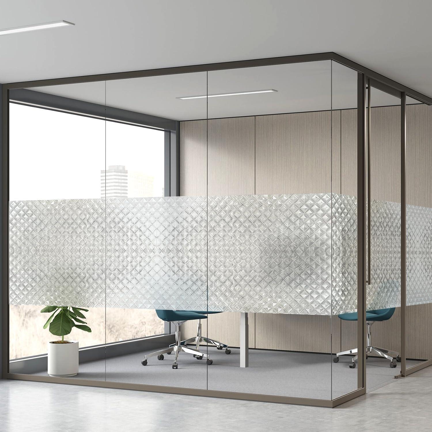 Película de Privacidad para Ventanas Qualsen 44.3x200cm PVC