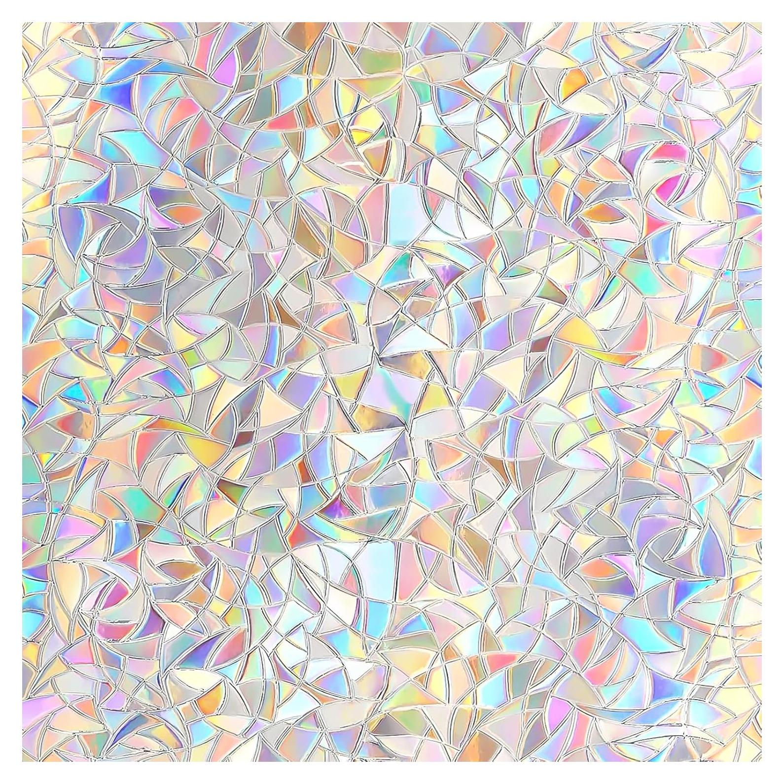 Película de Privacidad Estática Myscheri 3D 200x44.5 cm