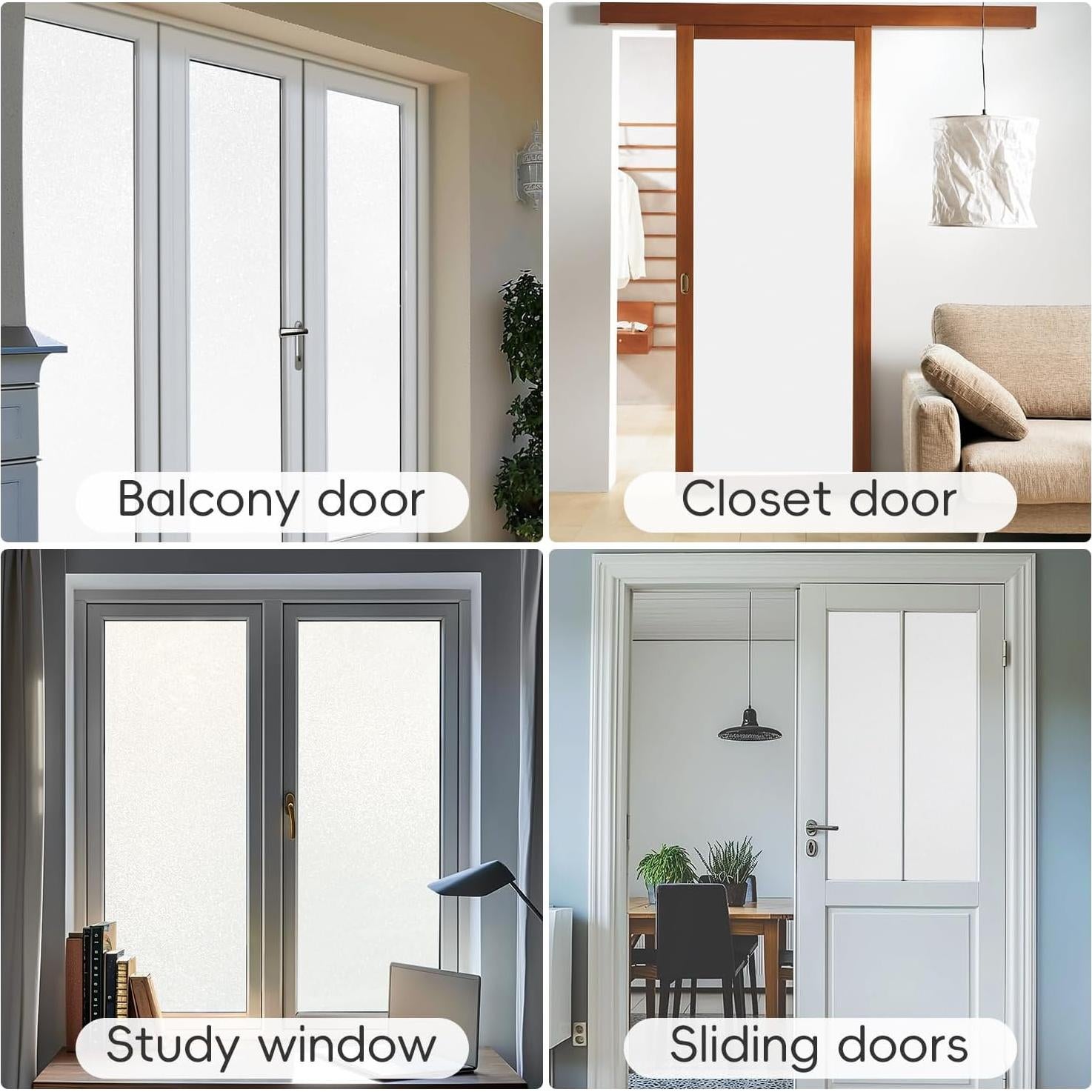 Película de Privacidad para Ventanas DIFIT 30x200 cm Blanca Mate