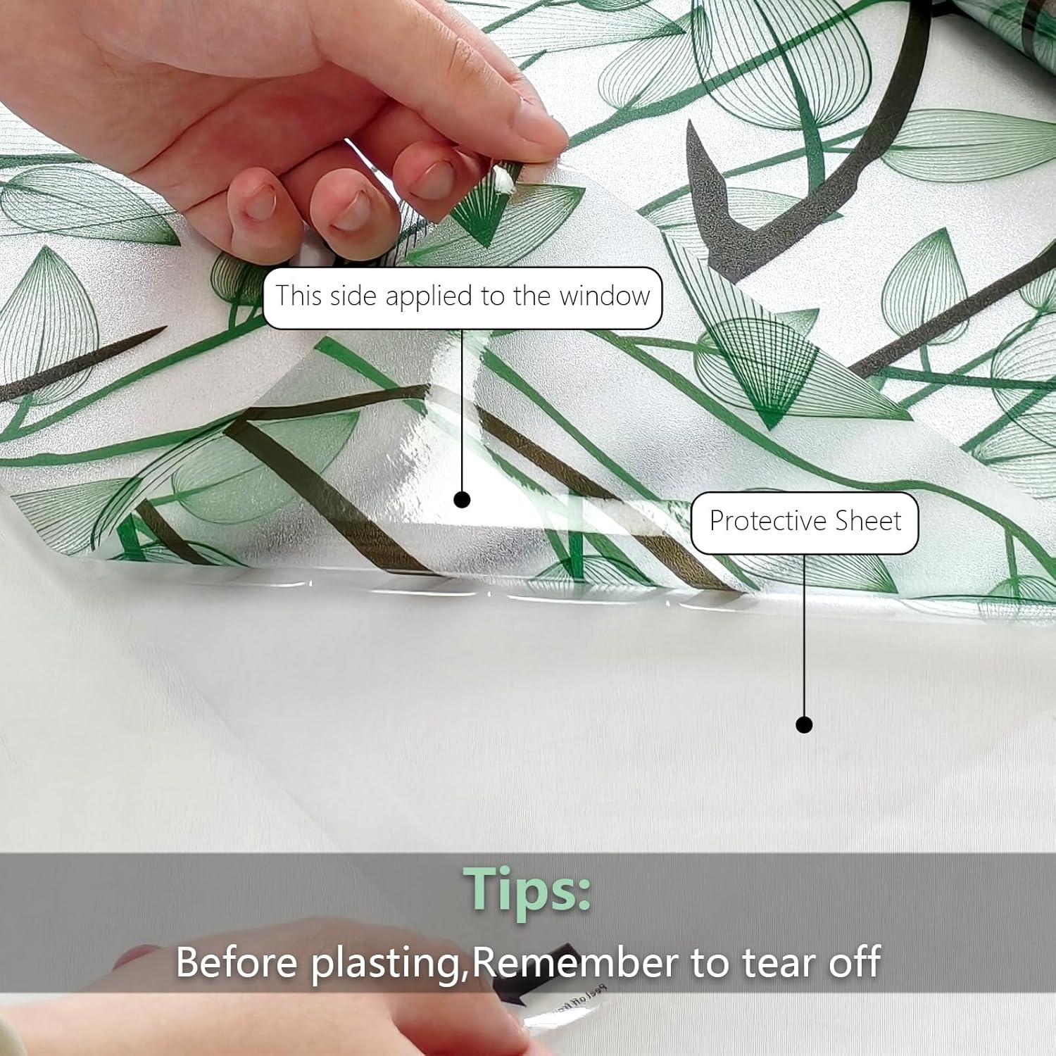 Película de Ventana Esmerilada Donox 44.5x198 cm Protección UV