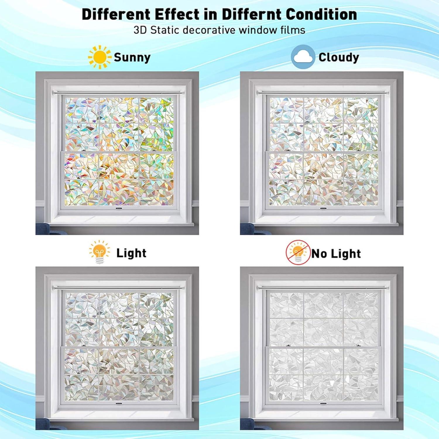 Película de Privacidad para Ventanas LEMON CLOUD 44.5x200cm