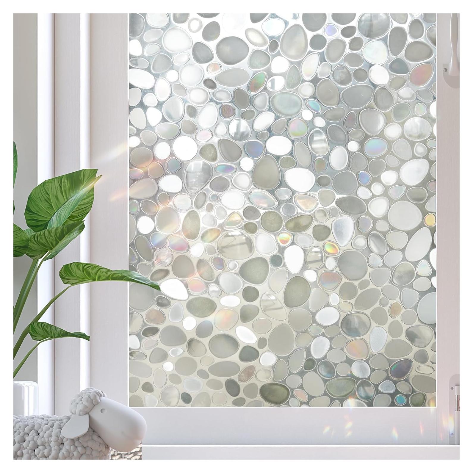 Película de Privacidad SUNDEF FILM 44.5x200 cm 3D Piedra