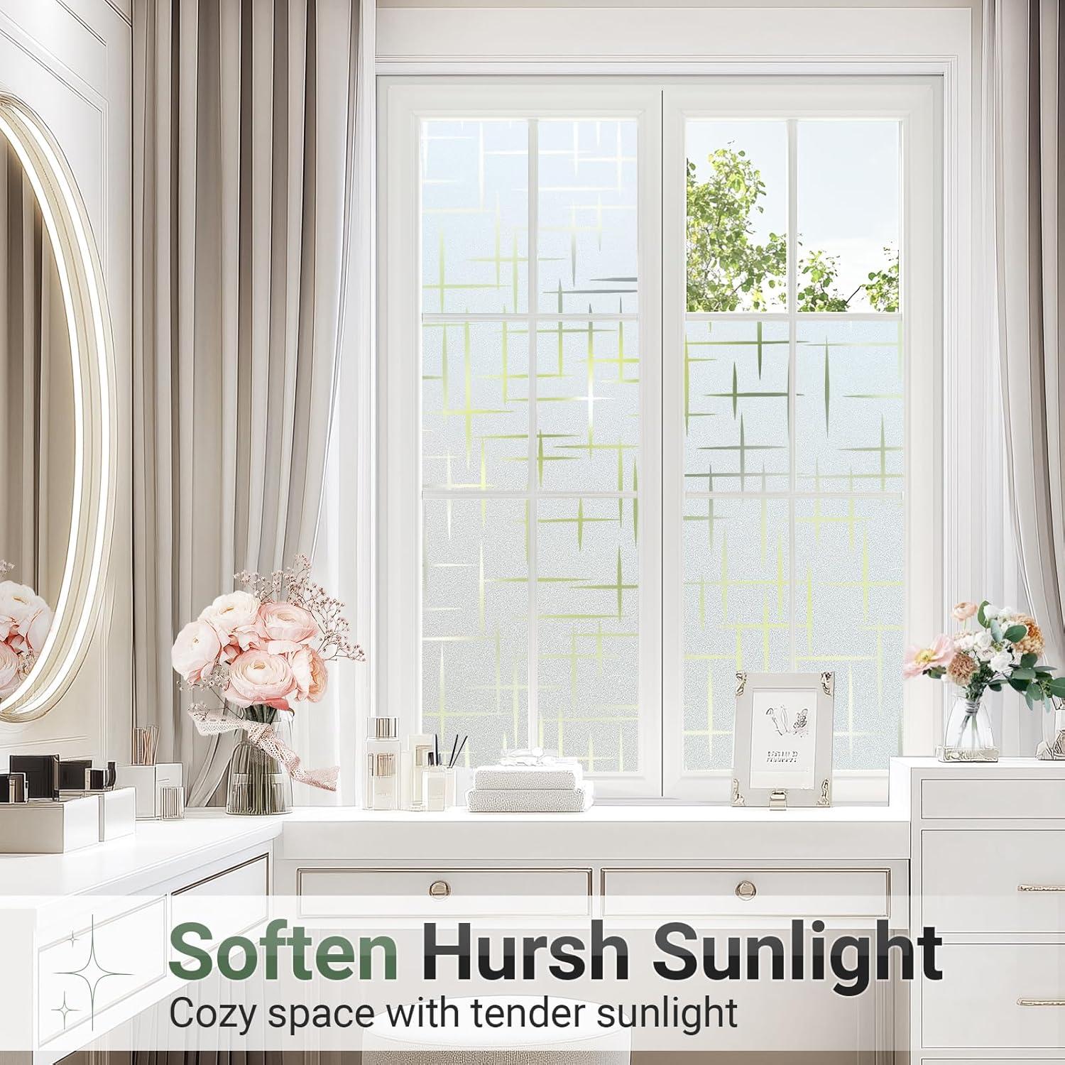 Película de Privacidad Rabbitgoo 44.5x200 cm Vinilo UV