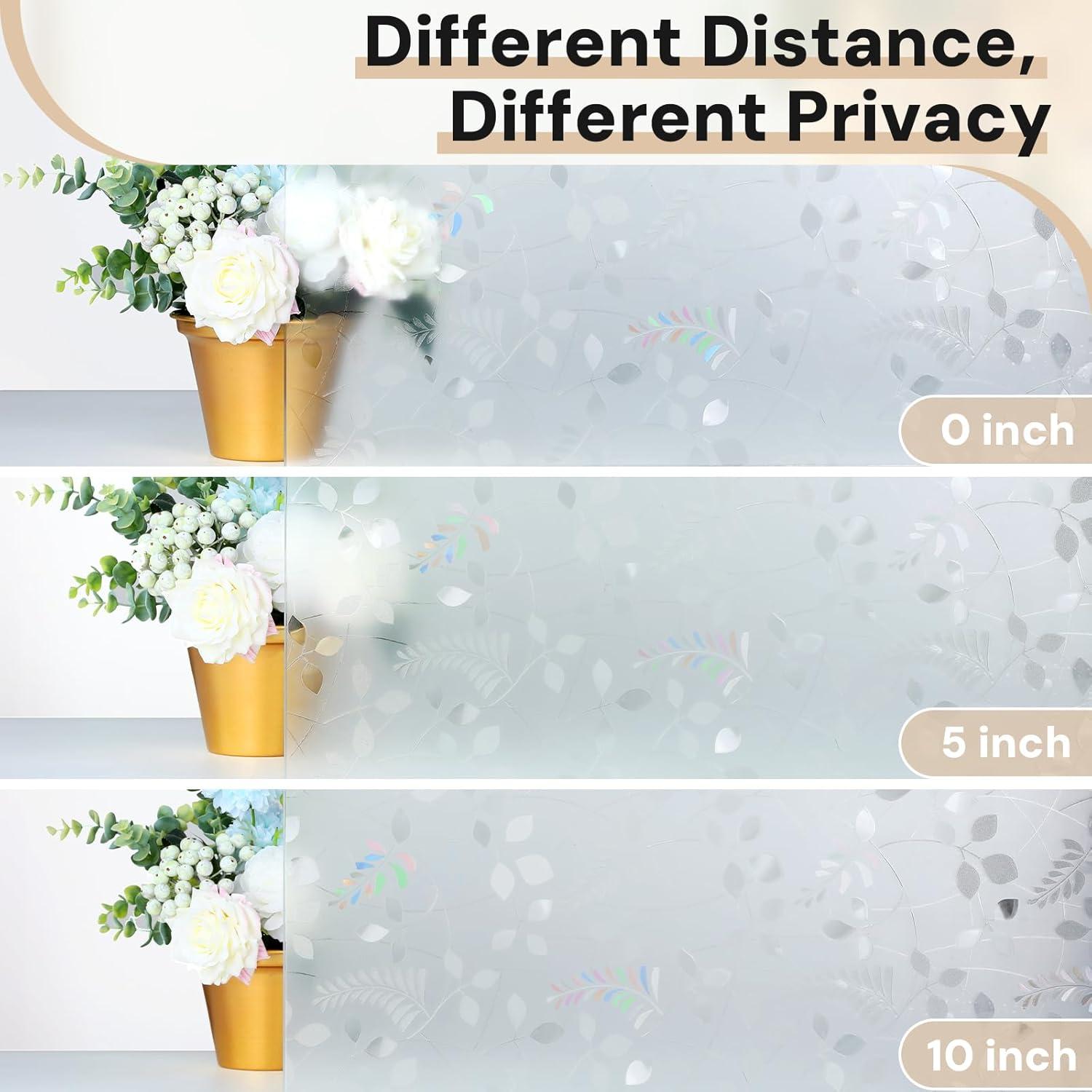 Película de Privacidad Rabbitgoo 3D para Ventanas 44.5x200cm