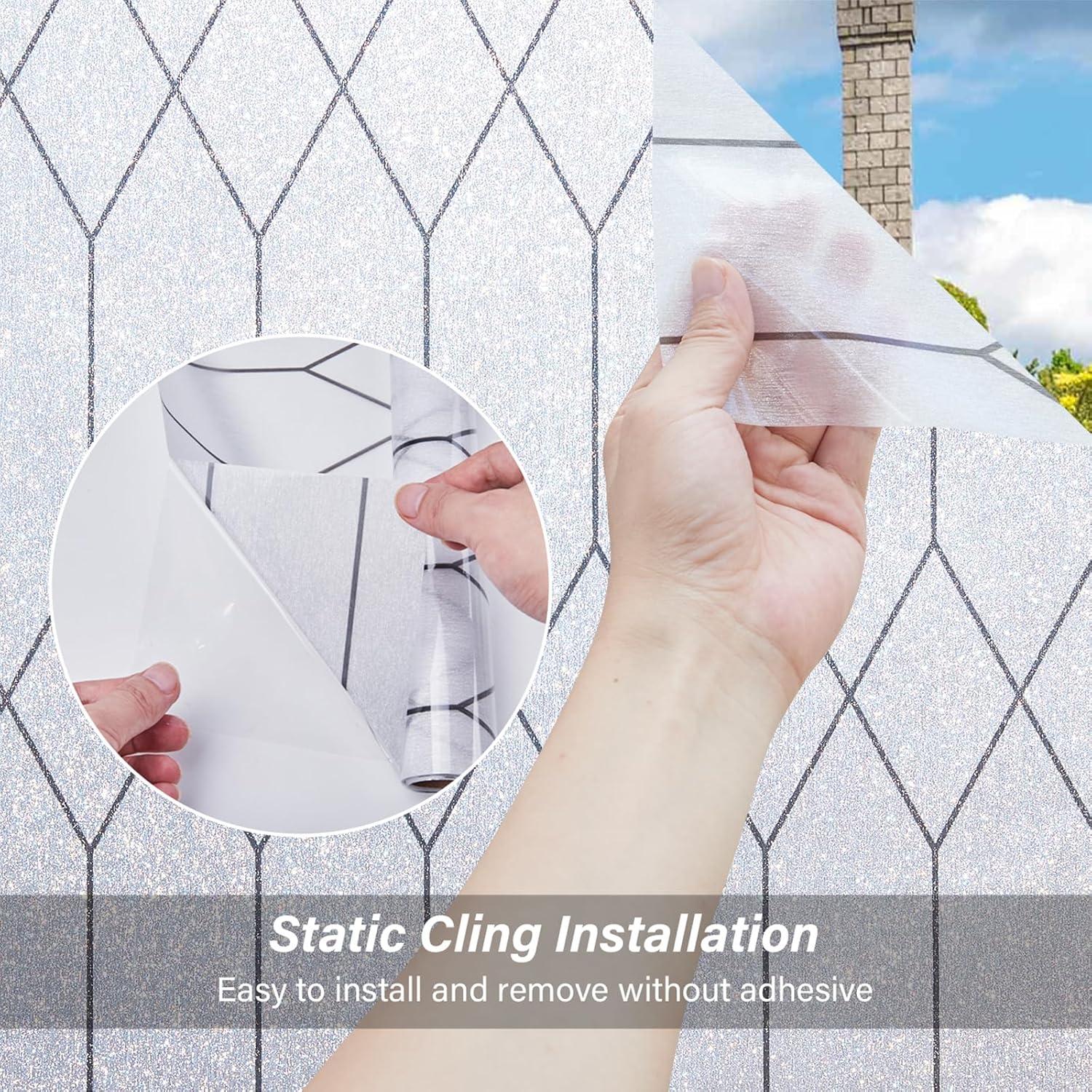 Película de Privacidad Kromapolis 44.5x200 cm Vinilo Esmerilado