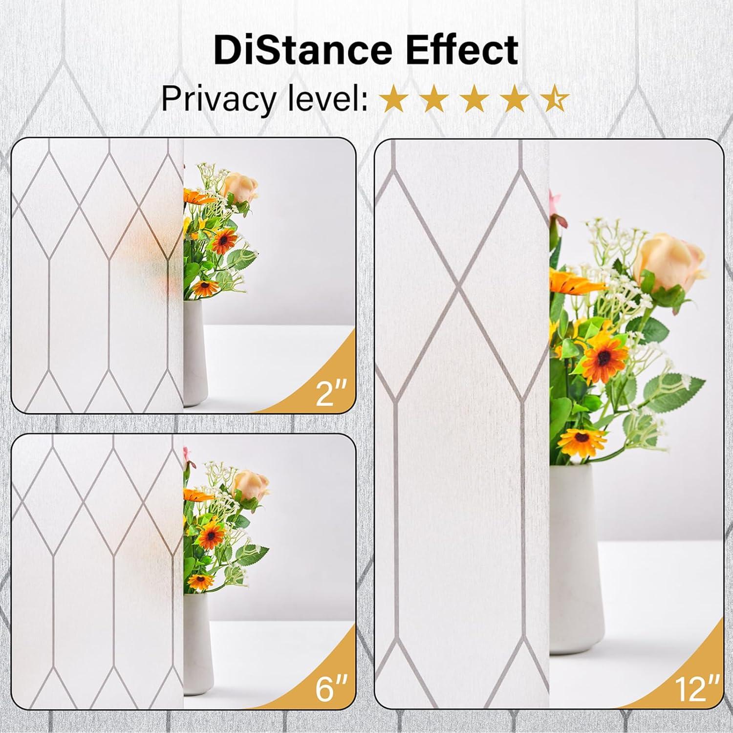 Película de Privacidad Kromapolis 44.5x200 cm Vinilo Esmerilado