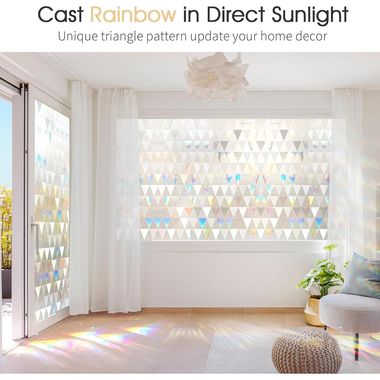 Película de Privacidad para Ventanas LUTE 0.89 m² Transparente