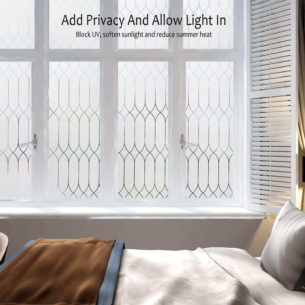 Película de Ventana Esmerilada Jahoot 45x200 cm Anti-UV