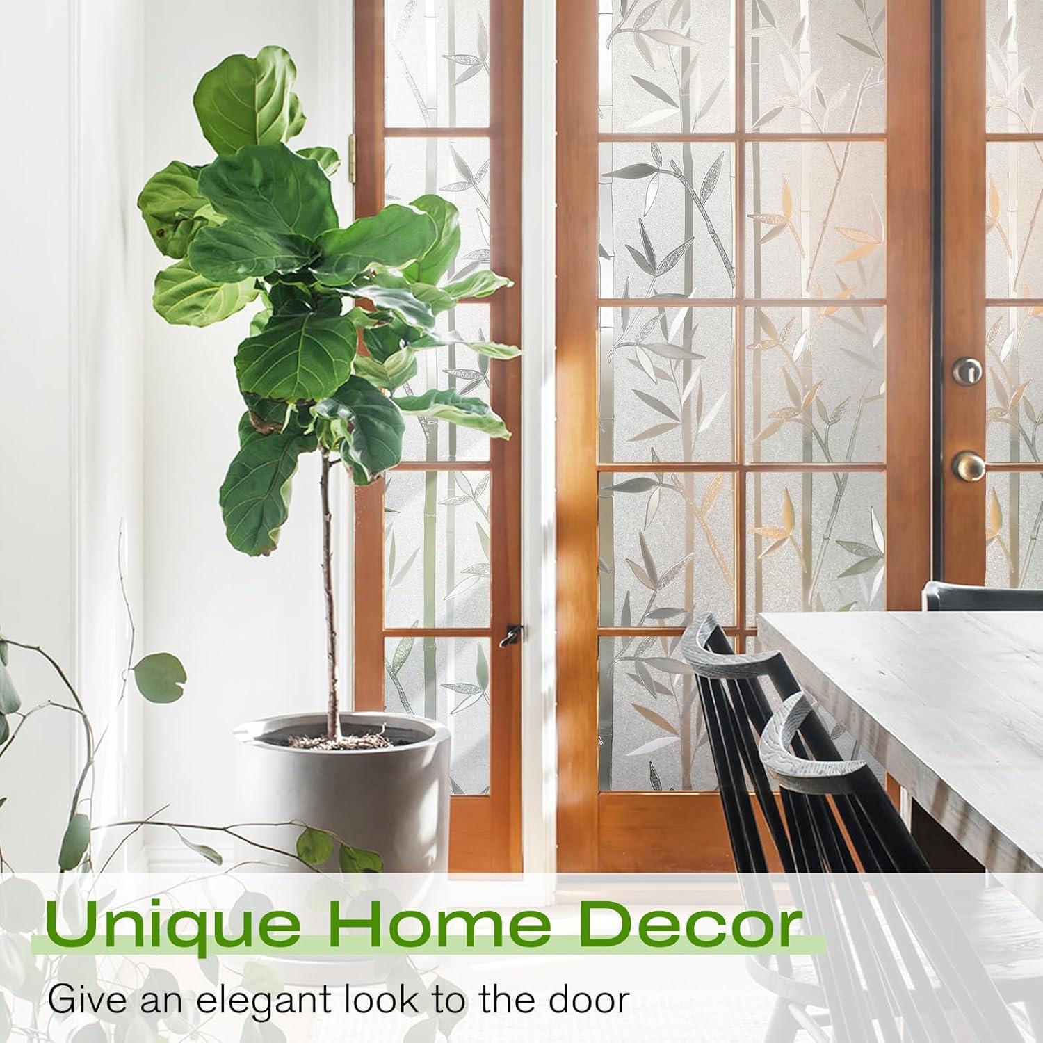 Película de Privacidad para Ventanas rabbitgoo 44.5x200 cm UV