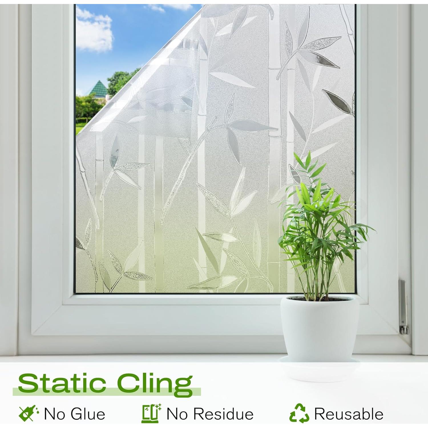 Película de Privacidad para Ventanas rabbitgoo 44.5x200 cm UV