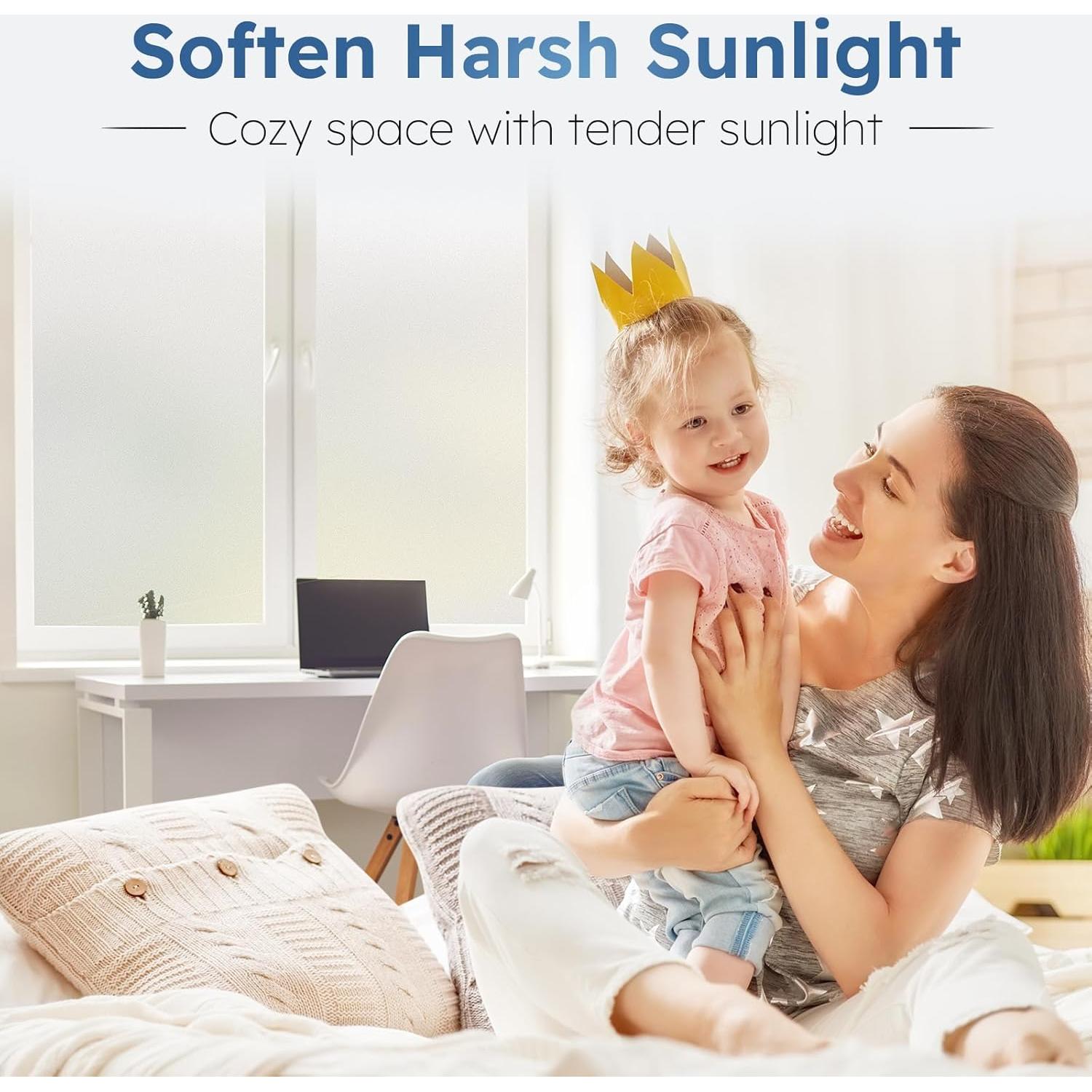 Película de Privacidad Rabbitgoo 44.5x200 cm Esmerilada UV