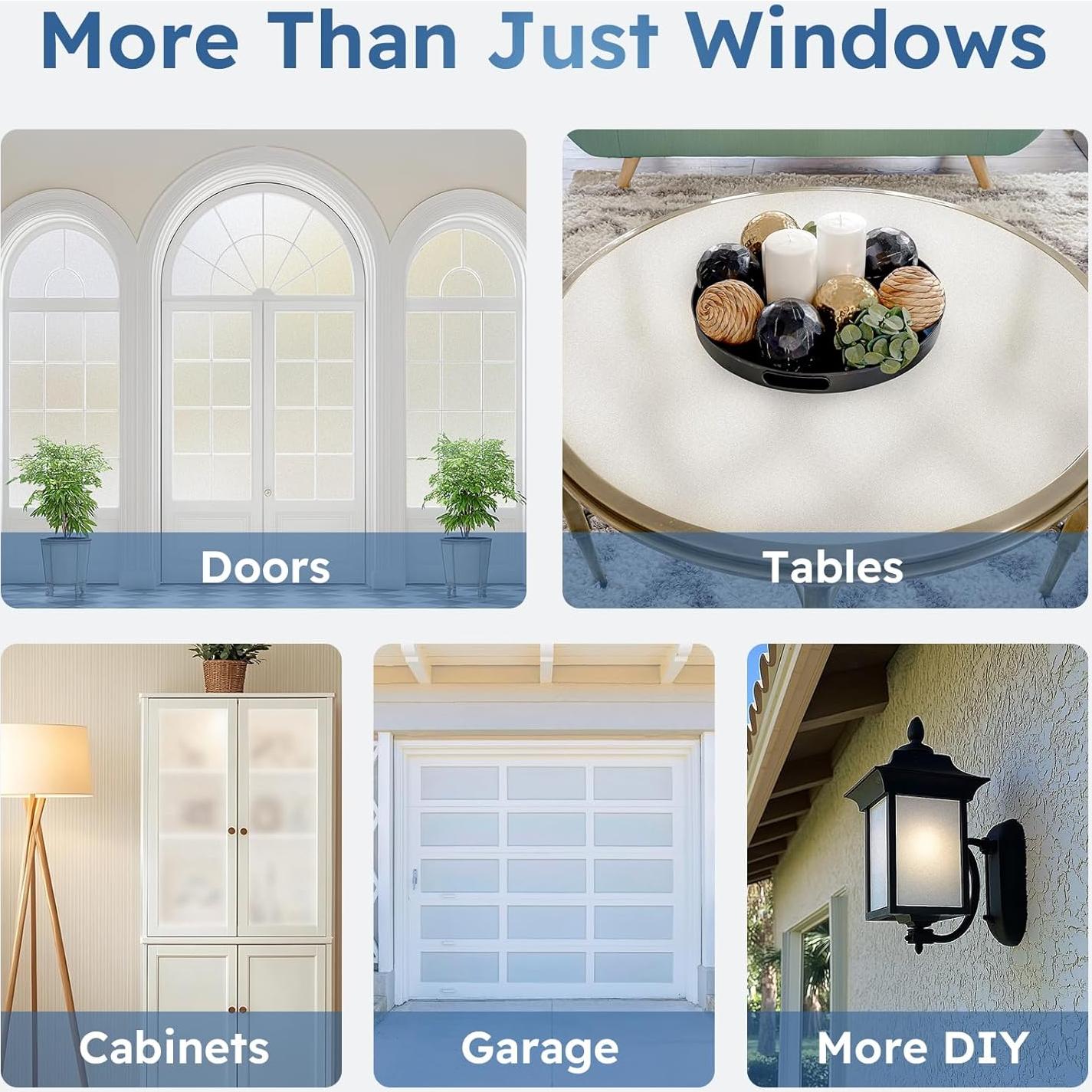 Película de Privacidad Rabbitgoo 44.5x200 cm Esmerilada UV