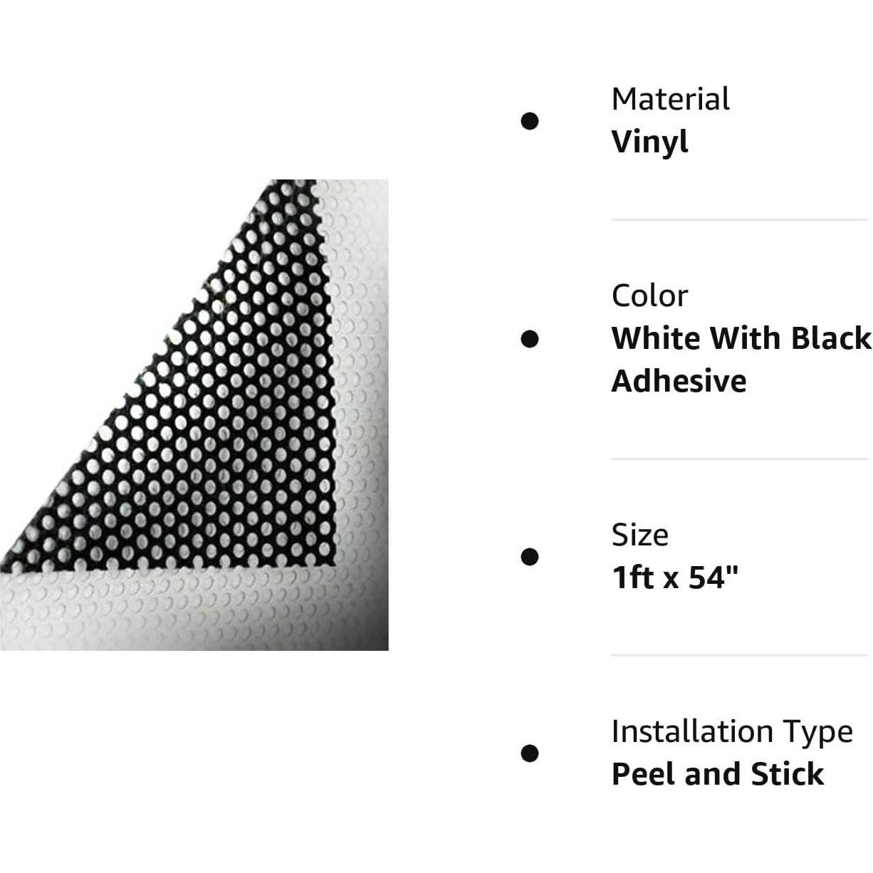 Película de Ventana Perforada VViViD 0.3m x 1.37m Adhesiva