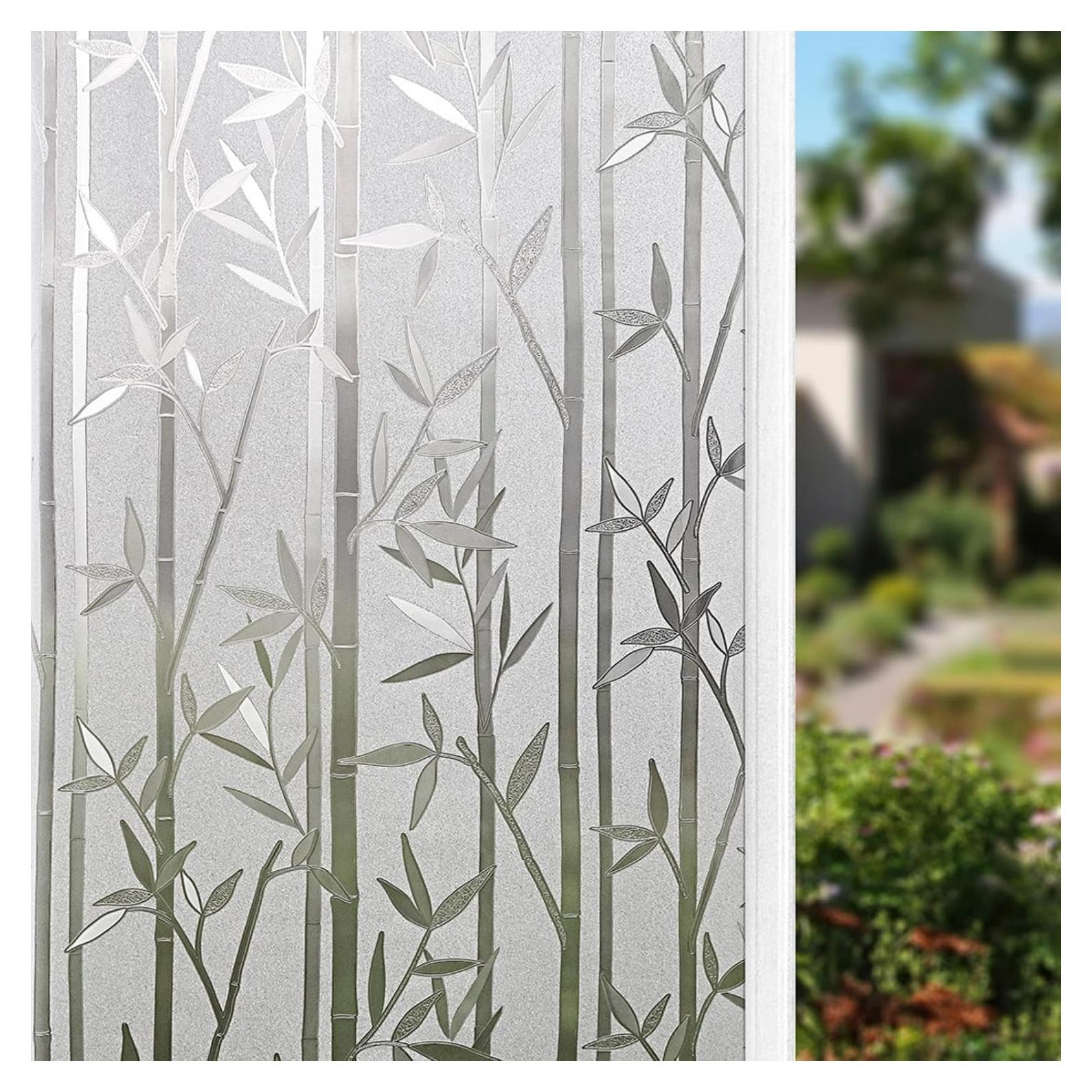 Película de Ventana Esmerilada Finnez 44.5x200 cm Bambú