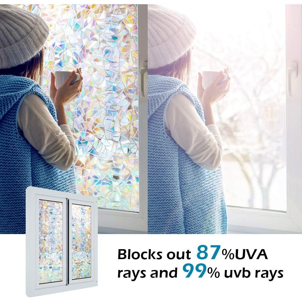 Película Decorativa para Ventanas Typumpkin 3D 44.5x200 cm