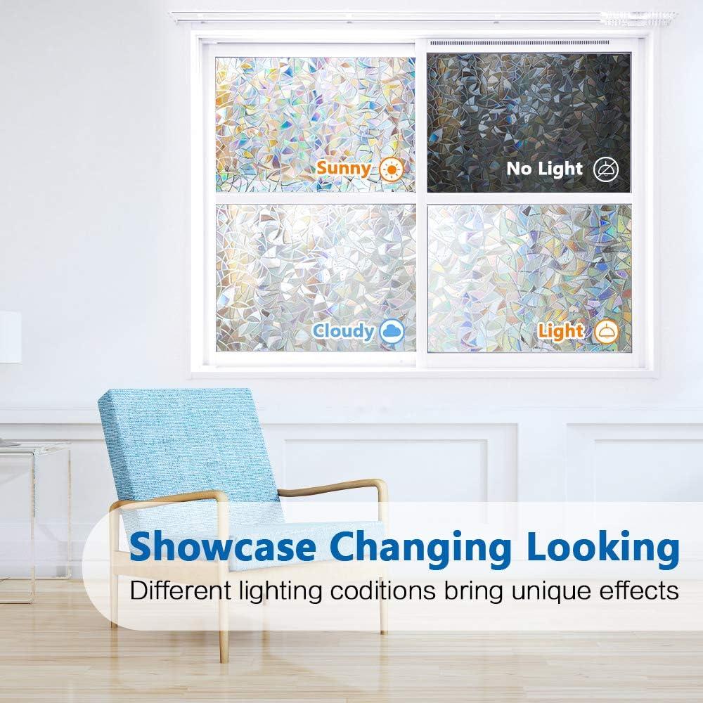 Película Decorativa para Ventanas Typumpkin 3D 44.5x200 cm