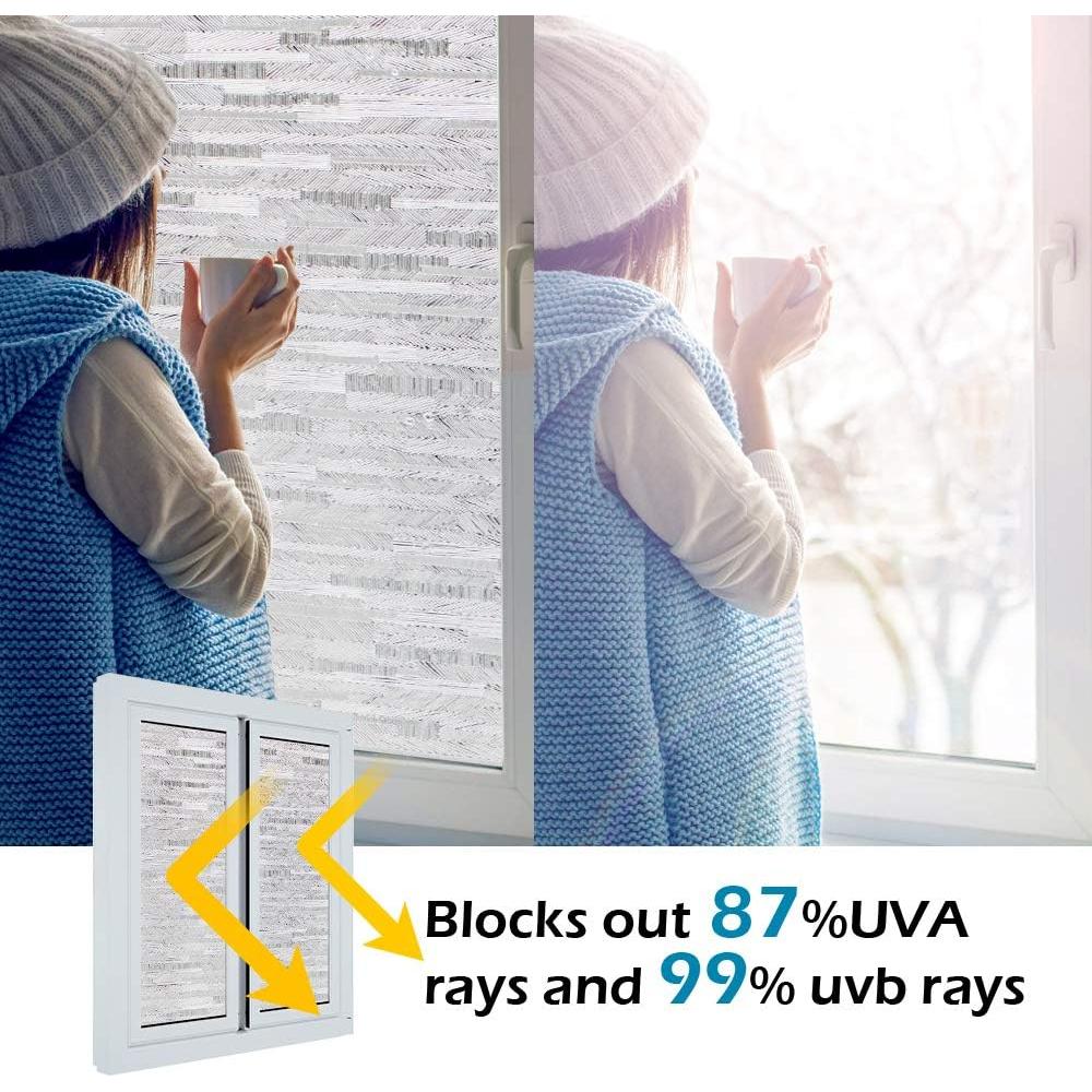 Película de Ventana Privada Typumpkin 44.5x199.4 cm Esmerilada